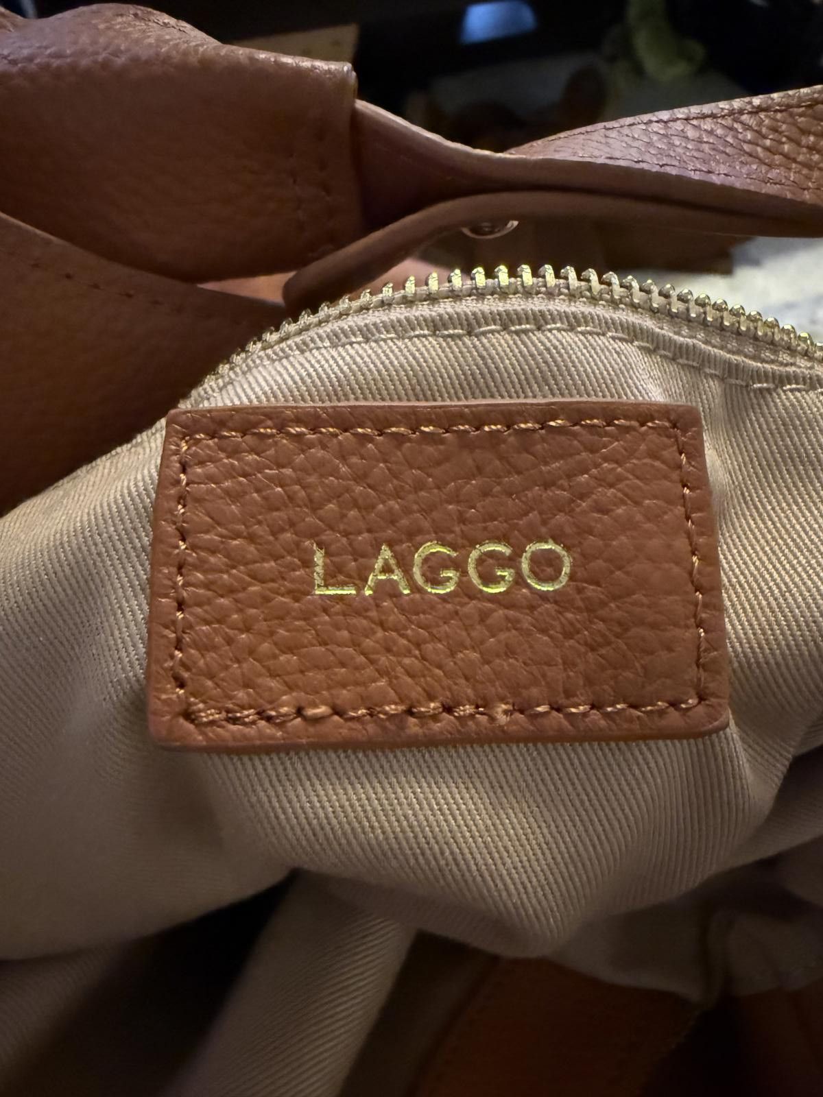 Other Laggo Nadia Slouchy British Tan Hobo Shoulder Bag Size ONE SIZE - 4 Thumbnail