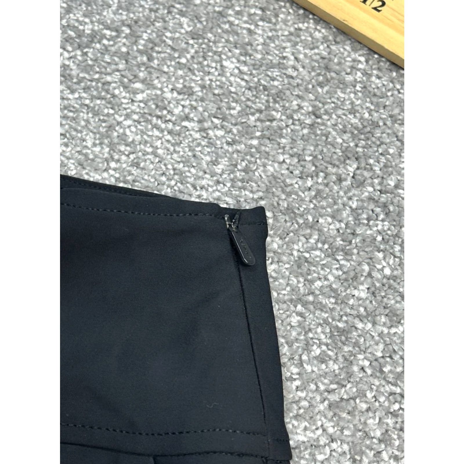 Athleta Athleta Pants Women 2 Black Pleated High Rise Wide-Leg Side Zip Size 26" / US 2 / IT 38 - 6 Thumbnail