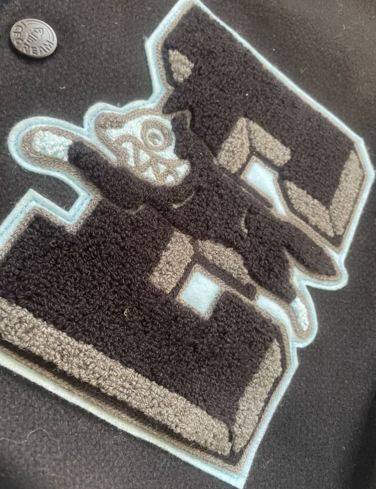 Billionaire Boys Club BBC ICECREAM Embroidered Baseball Jacket coat bober Size US L / EU 52-54 / 3 - 4 Thumbnail