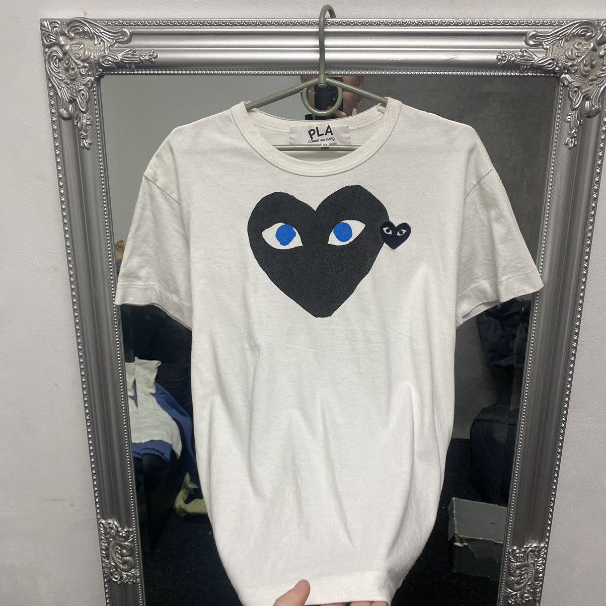 Comme des Garcons CDG Comme des Garcons T-shirt Double Heart Size US M / EU 48-50 / 2 - 3 Thumbnail