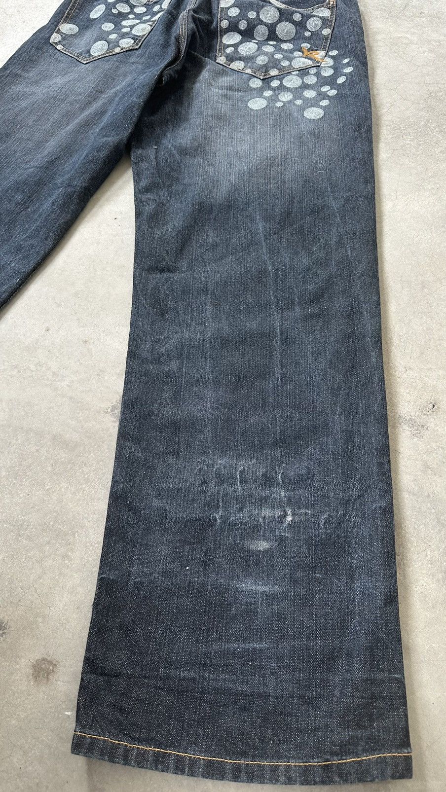 Rocawear VINTAGE ROCAWEAR DOTS POCKET JEANS Size US 33 - 12 Thumbnail
