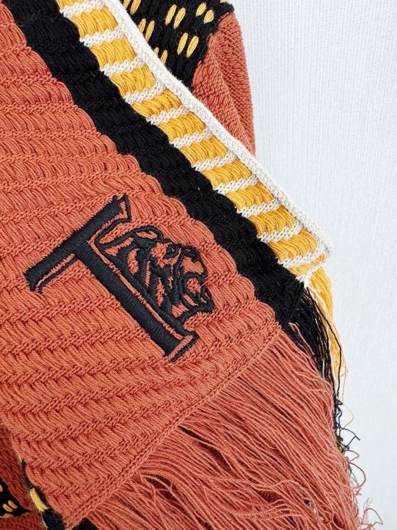 Hermes Stylish Tod’s Cape Shawl with Fringes-2506 Size XXS / US 00 / IT 34 - 6 Thumbnail