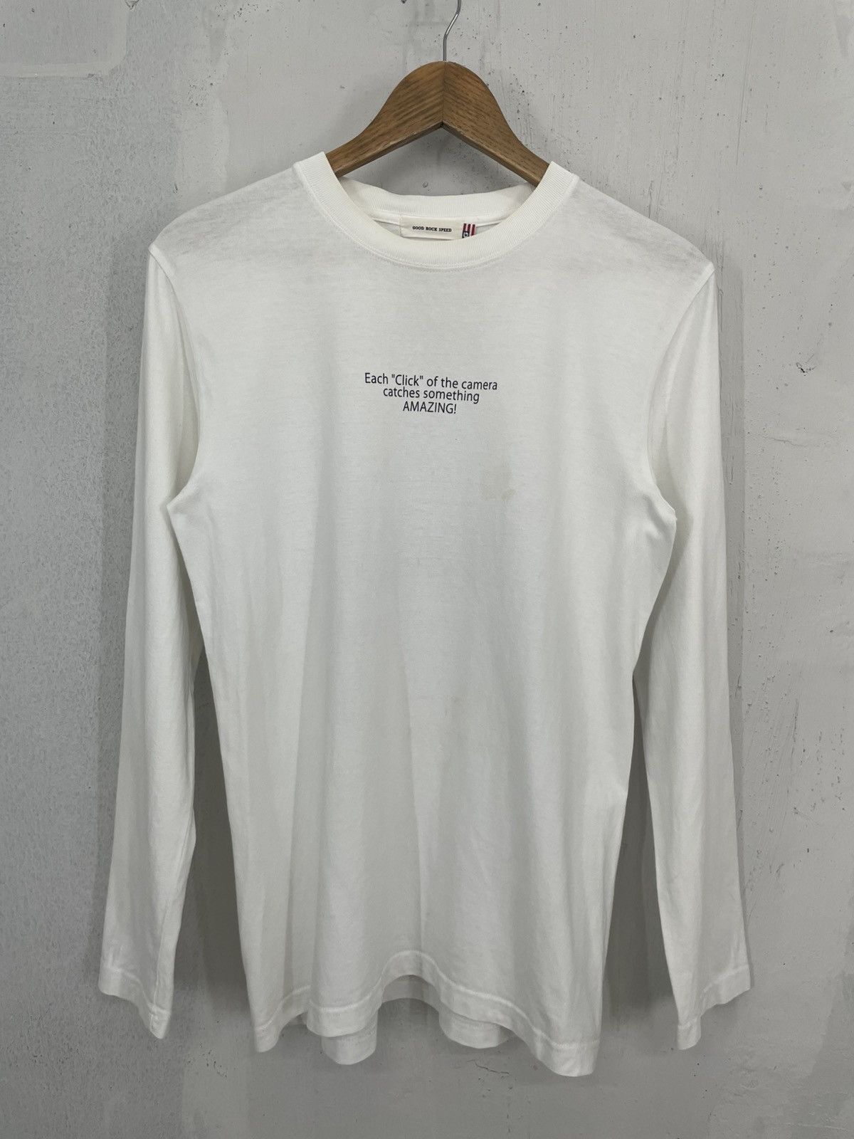 Band Tees × Vintage Good Rock Speed Wording Y2K Art Photo Size US M / EU 48-50 / 2 - 3 Thumbnail
