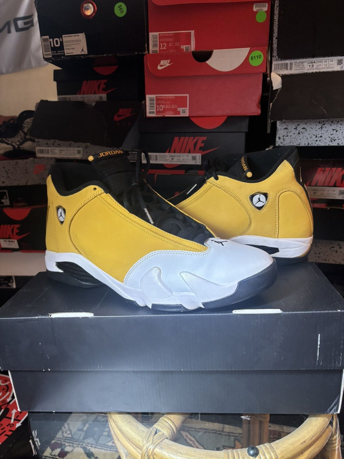Jordan Brand Jordan 14 ginger size 13 used Size US 13 / EU 46 - 2 Thumbnail