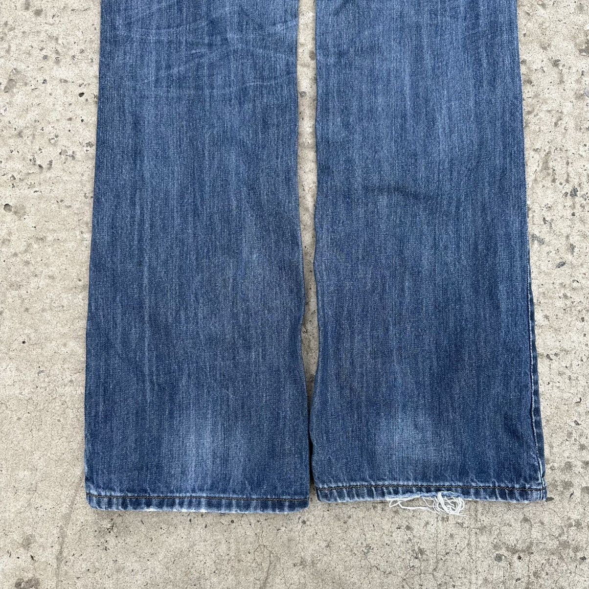 If Six Was Nine × Le Grande Bleu (L.G.B.) × Y/Project Vintage Japanese Style Timzone Flare Jeans W28xL34 Size 28" / US 6 / IT 42 - 9 Thumbnail