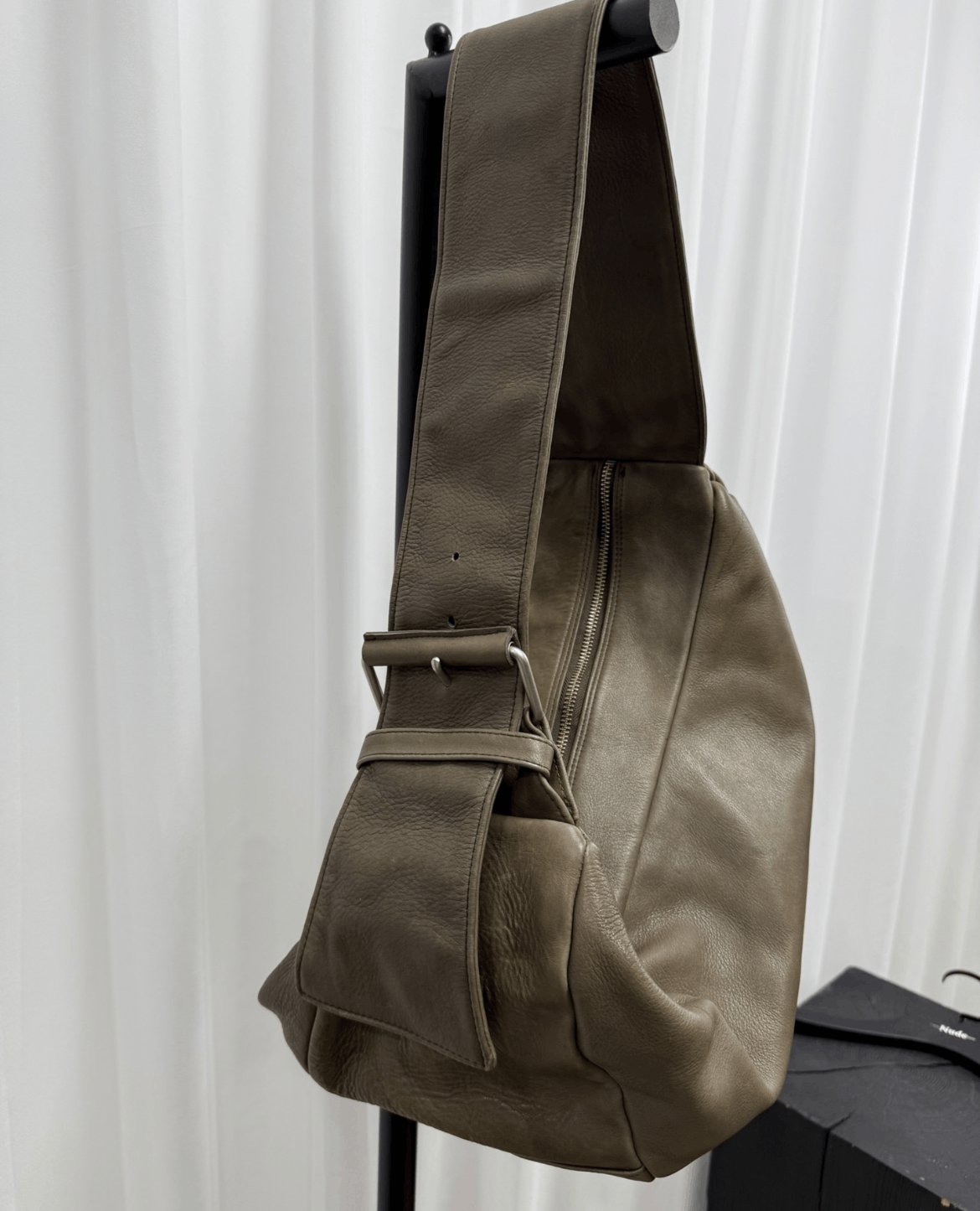 Y's × Yohji Yamamoto Yohji Yamamoto Y's Leather Bundle Bag Size ONE SIZE - 6 Thumbnail