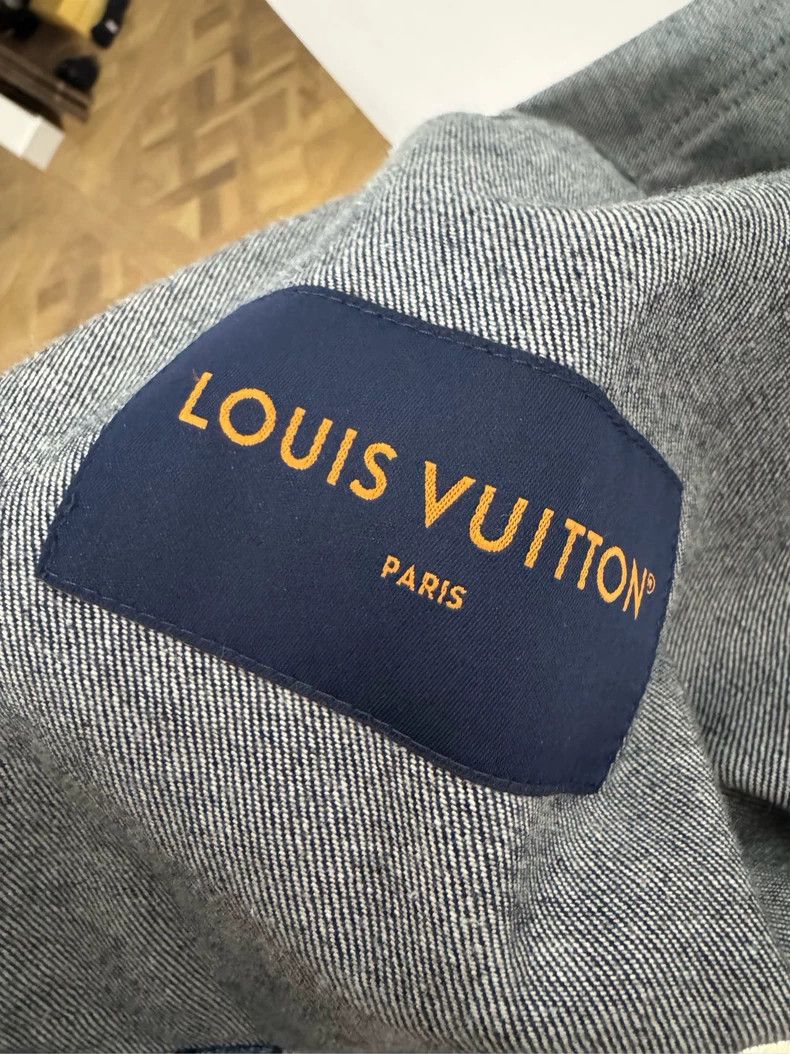Louis Vuitton Louis Vuitton Blue Denim Jacket 2503-Nextarrow Size US XL / EU 56 / 4 - 4 Thumbnail