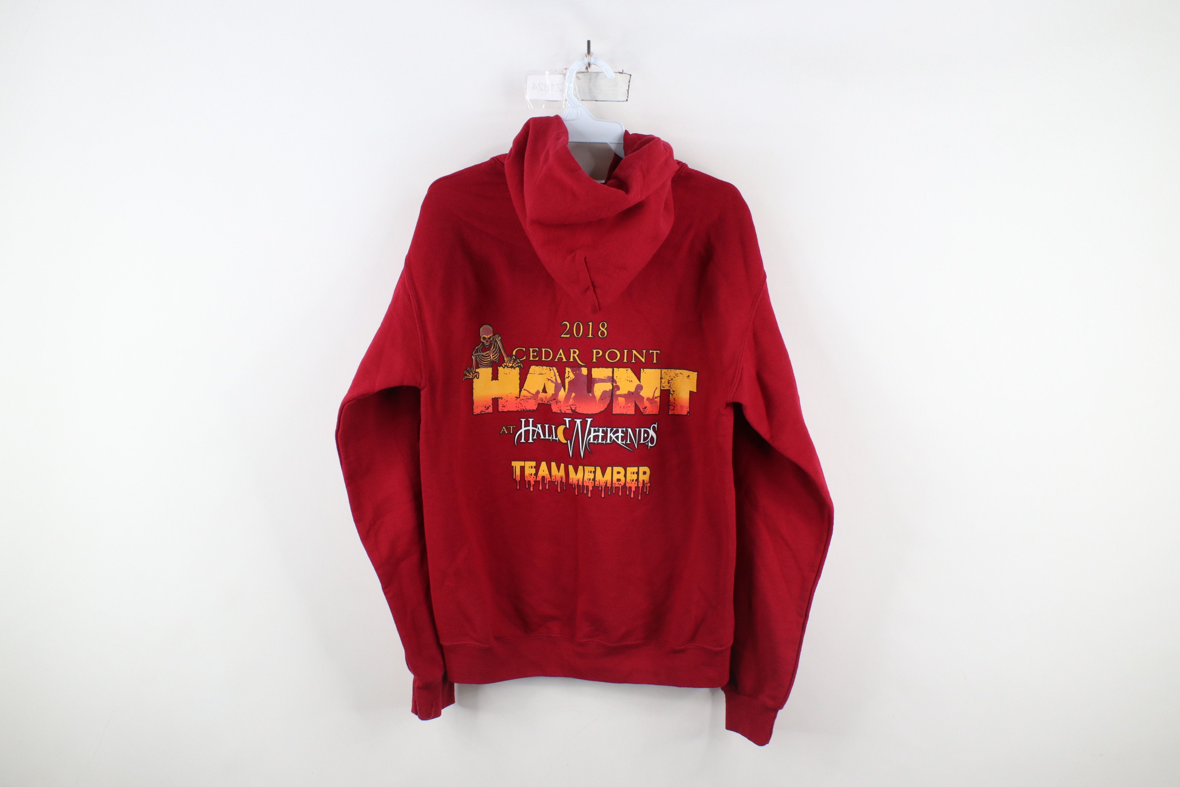 Vintage Vintage Y2K Haunt HalloWeekends Halloween Hoodie Sweatshirt Size US S / EU 44-46 / 1 - 11 Thumbnail