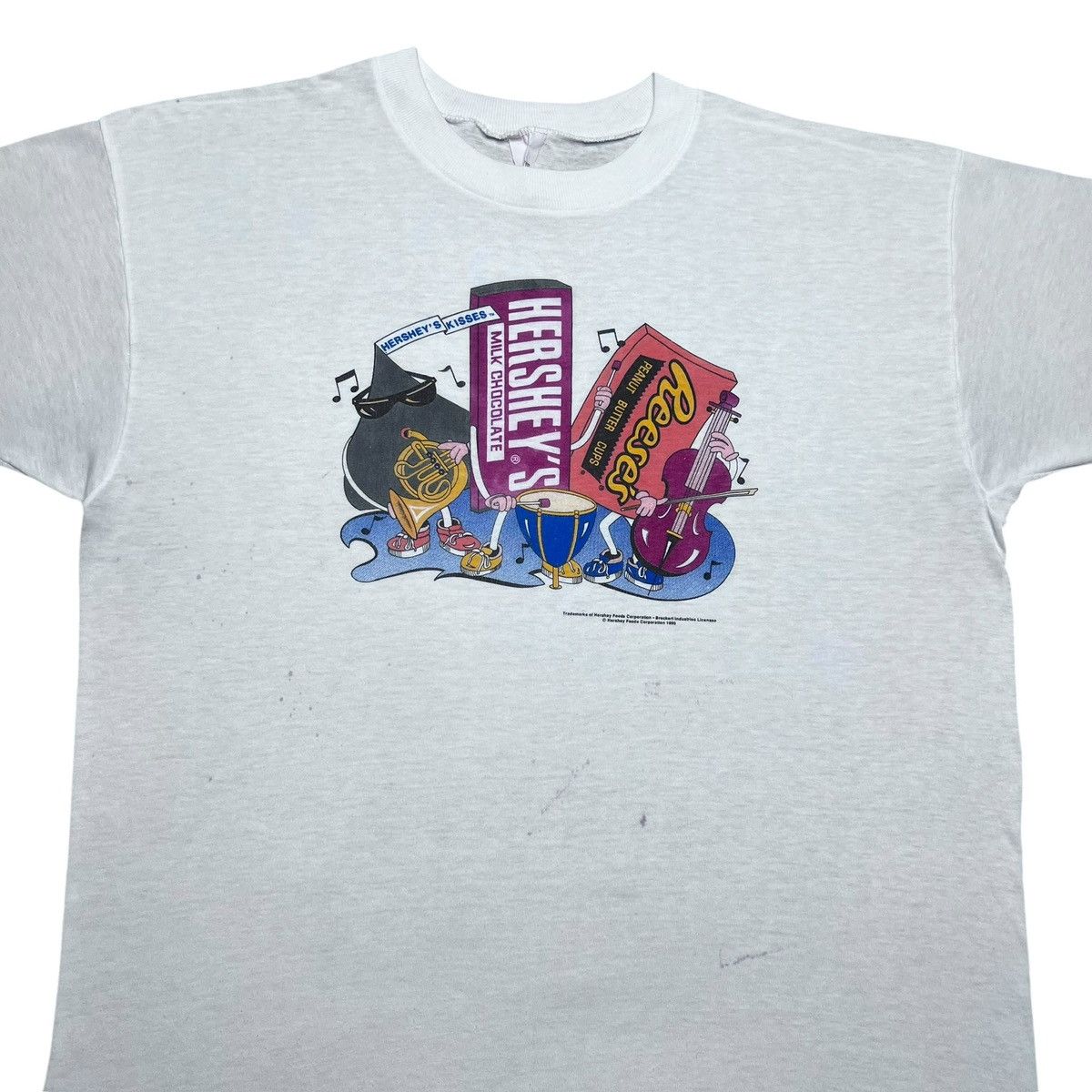 Other Vintage 1990 Hershey Reese’s Chocolates Promo Graphic TShirt Size US XL / EU 56 / 4 - 5 Thumbnail