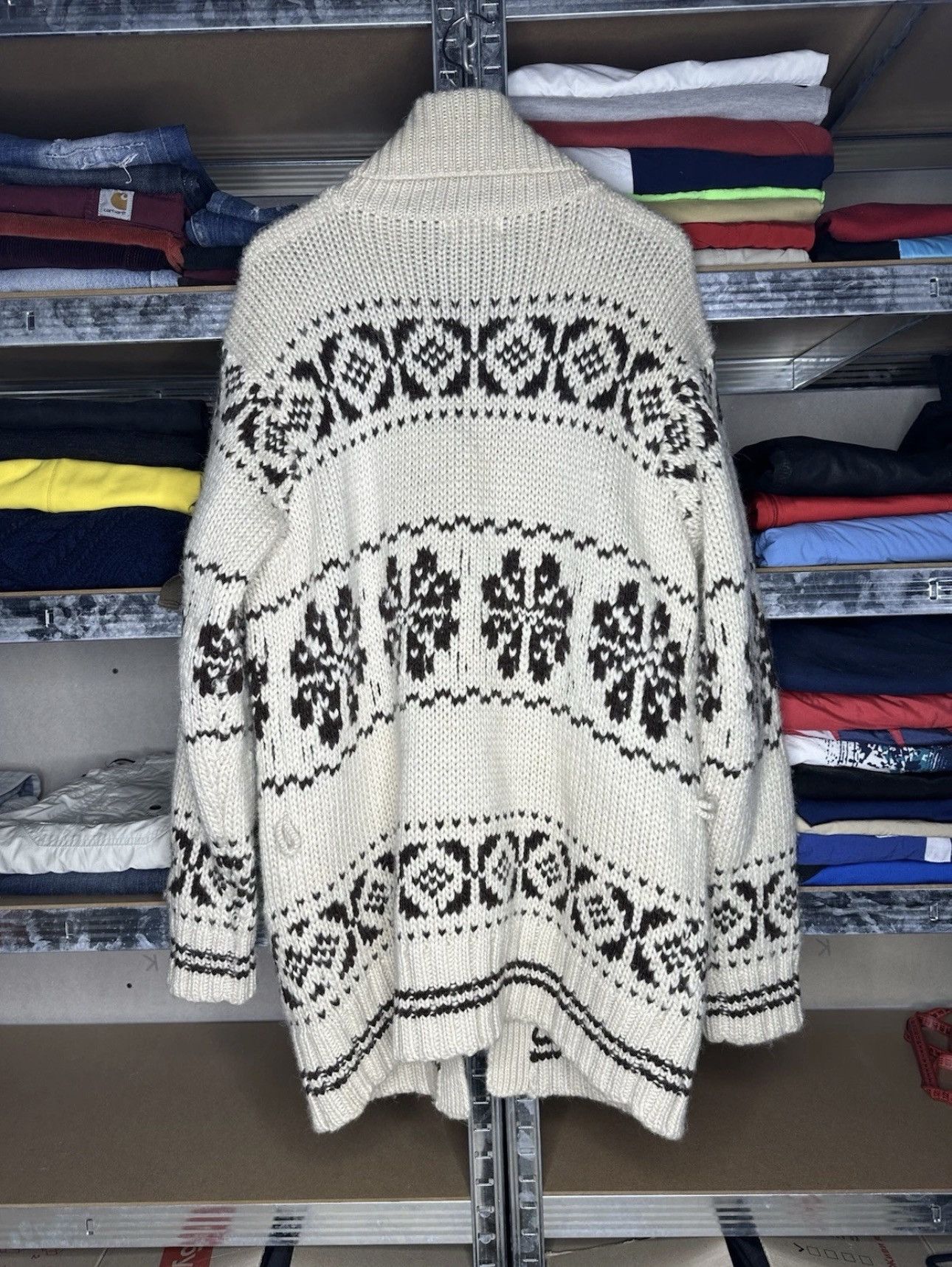 Denim & Supply Ralph Lauren Ralph Lauren Denim Supply Wool Alpaca Knit Cardigan Sweater Size L / US 10 / IT 46 - 2 Thumbnail