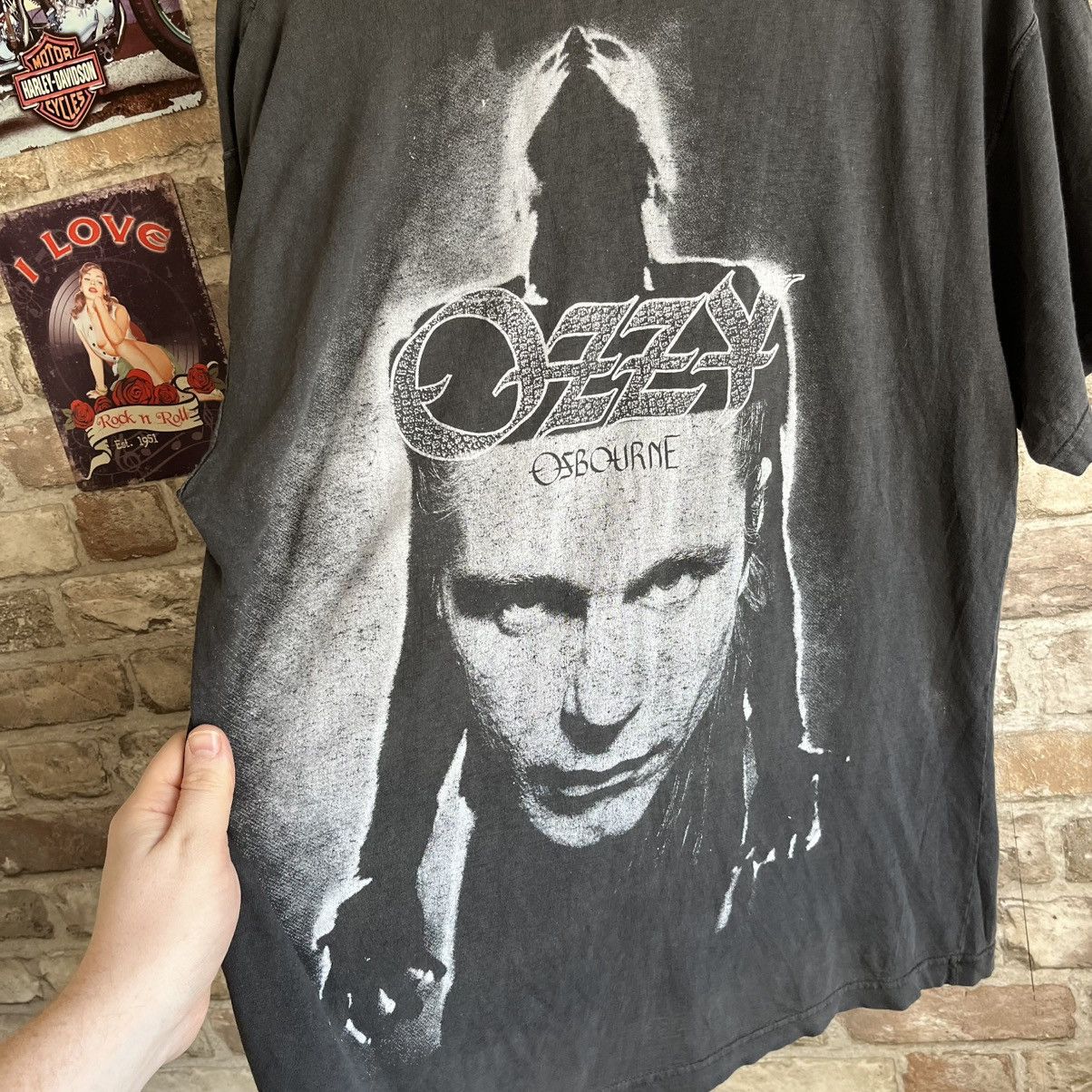 Band Tees × Ozzy Osbourne × Vintage 90s Ozzy Osbourne Ozzmosis big print band Dad tee Size US L / EU 52-54 / 3 - 4 Thumbnail
