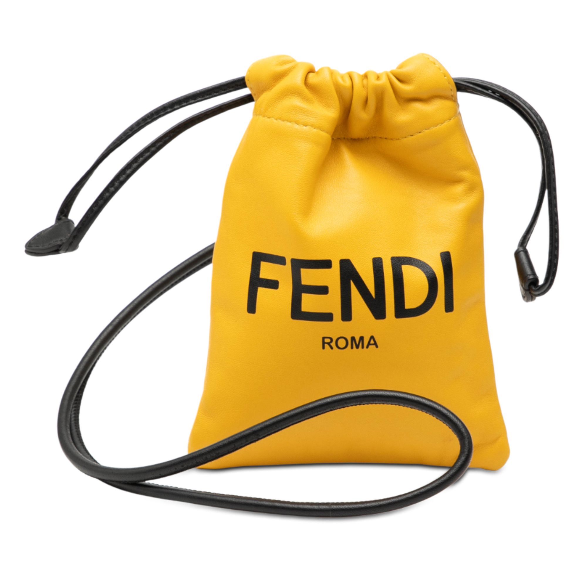 Fendi Fendi Nappa Logo Neck Phone Pouch Size ONE SIZE - 1 Thumbnail