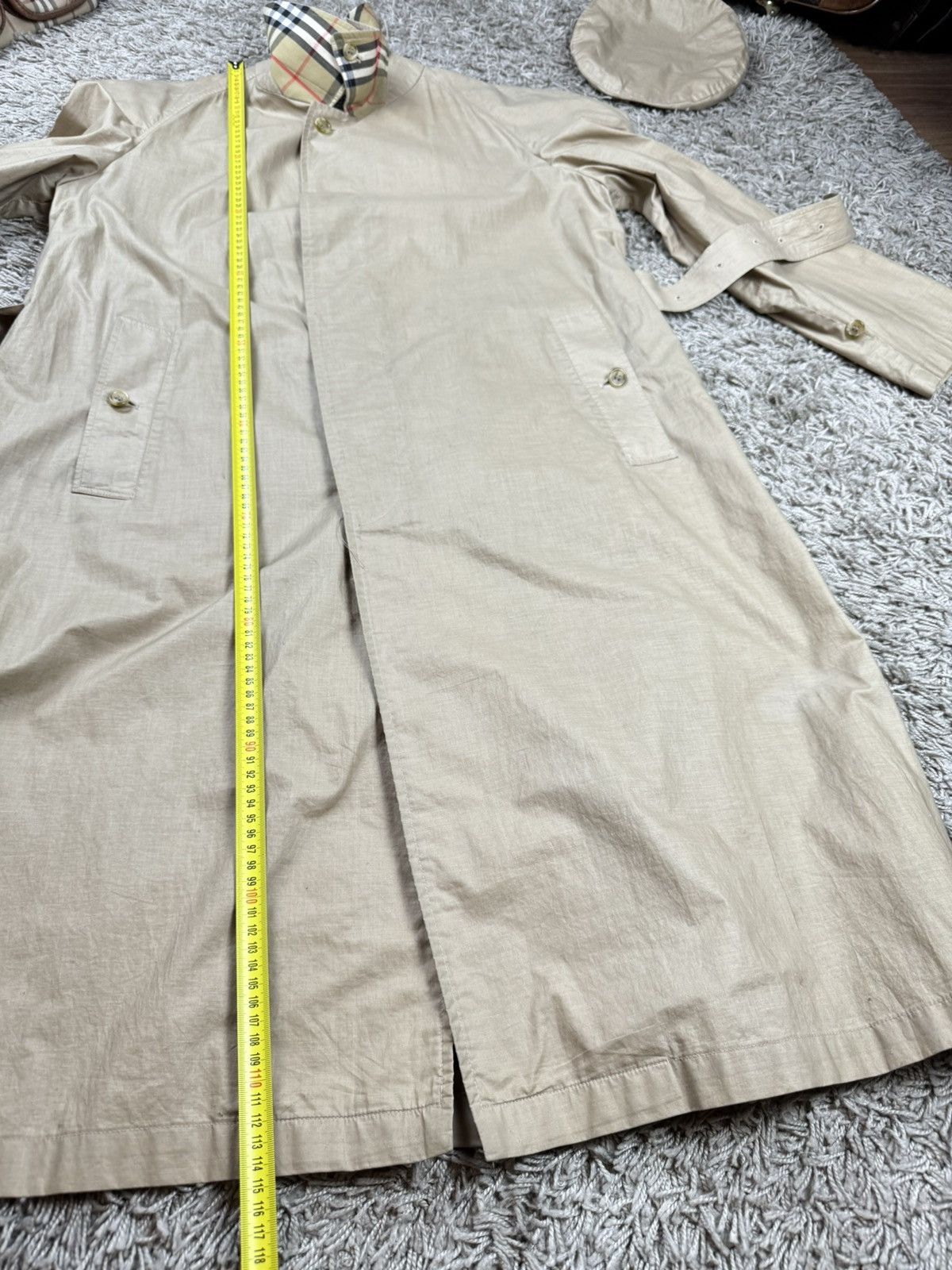 Burberry × Vintage Vintage trench coat Burberry original luxury streetwear item Size M / US 6-8 / IT 42-44 - 5 Thumbnail