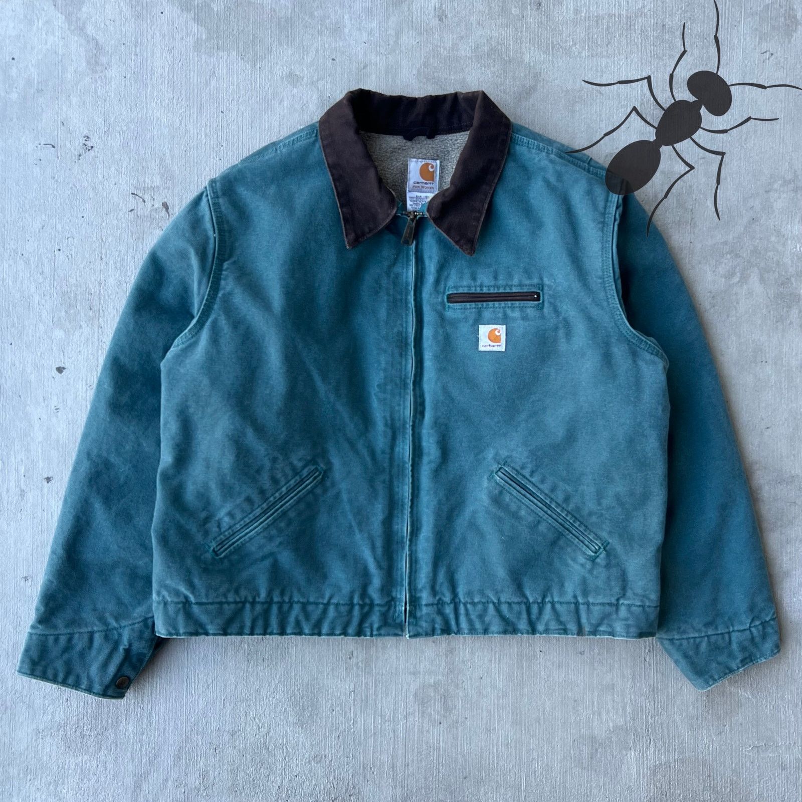 Carhartt × Streetwear × Vintage Carhartt Detroit Jacket WJ097 DTL