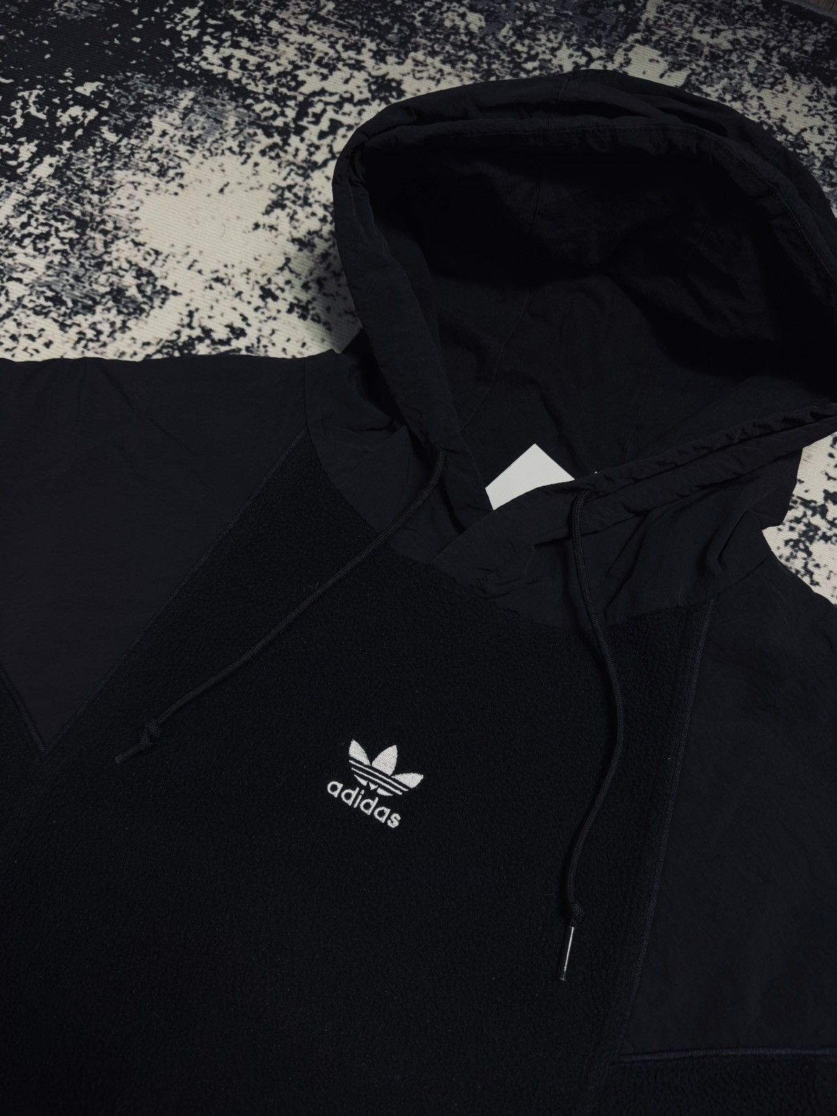 Adidas Adidas Hoodie Black Logo Fleece S Size US S / EU 44-46 / 1 - 4 Thumbnail