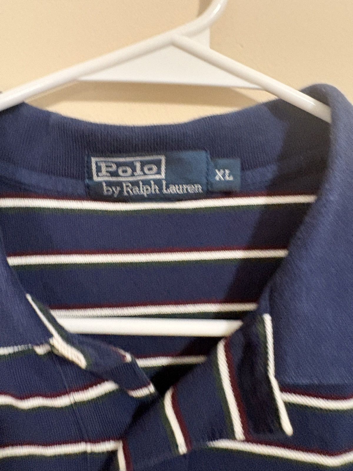 Polo Ralph Lauren Striped Polo Ralph Lauren Size US XL / EU 56 / 4 - 3 Thumbnail