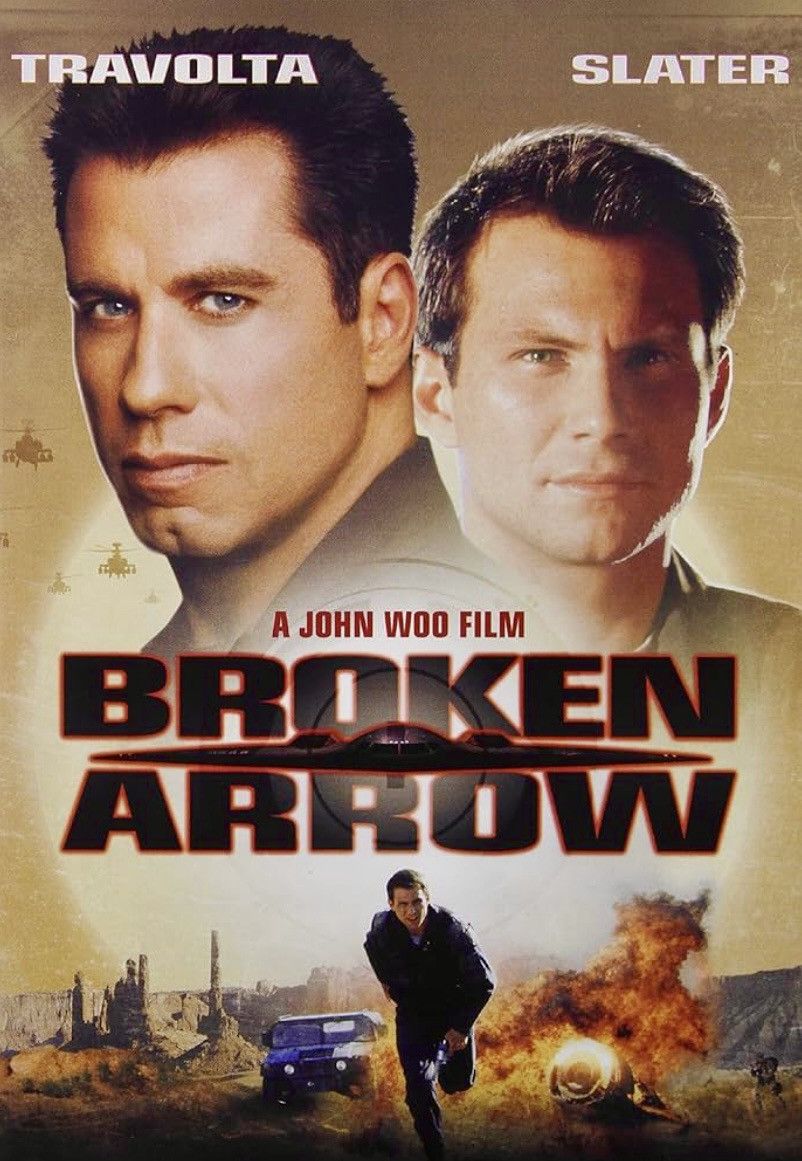 Vintage Vintage Broken Arrow Go Ballistic Box Office Movie Shirt Size US XL / EU 56 / 4 - 8 Thumbnail