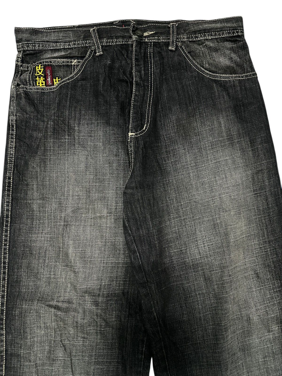 Pelle Pelle Denim Pelle Pelle Embroid Pocket . Size US 34 / EU 50 - 3 Thumbnail