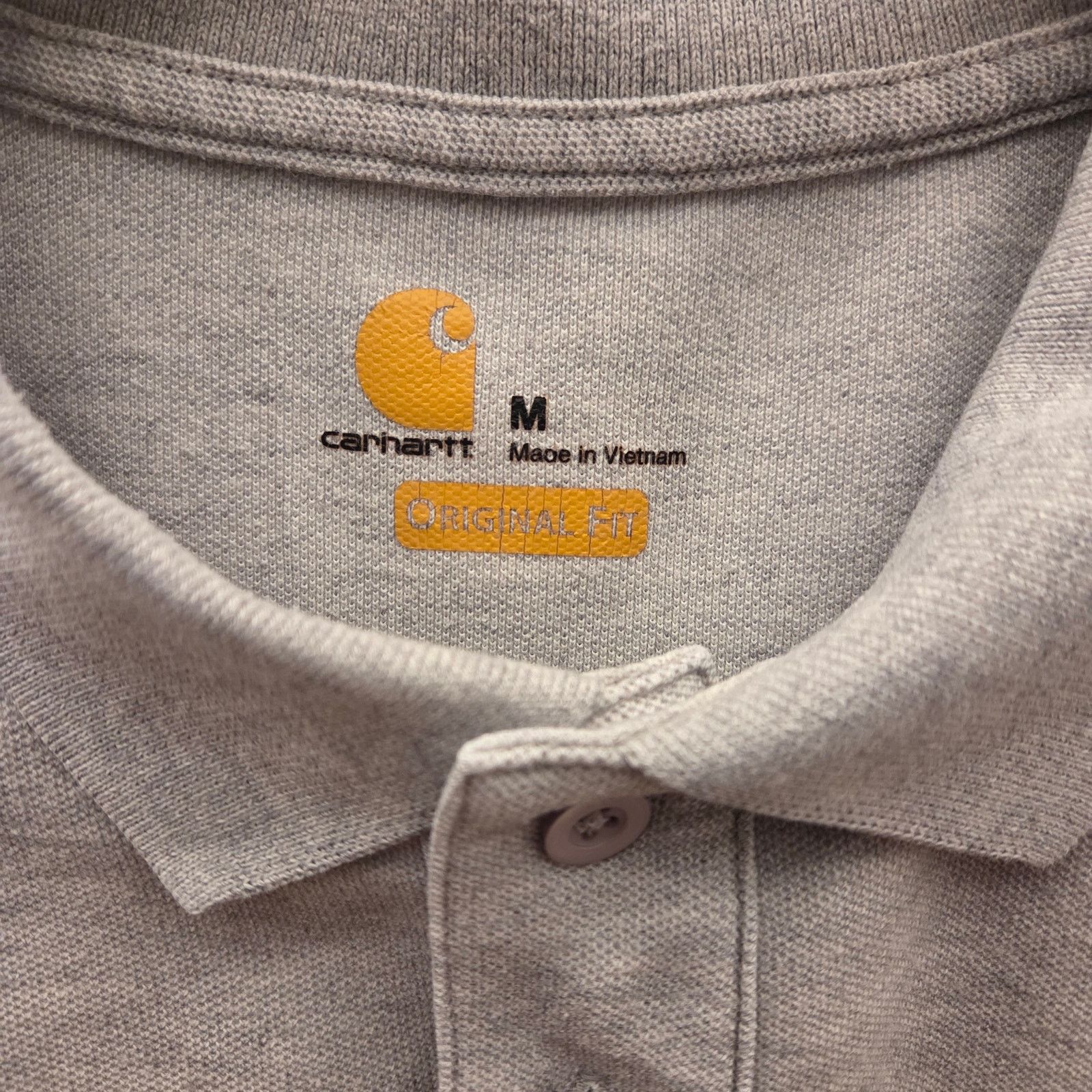 Carhartt Carhartt K570 HGY Men's Short Sleeve Polo - Size Medium Size US M / EU 48-50 / 2 - 5 Thumbnail