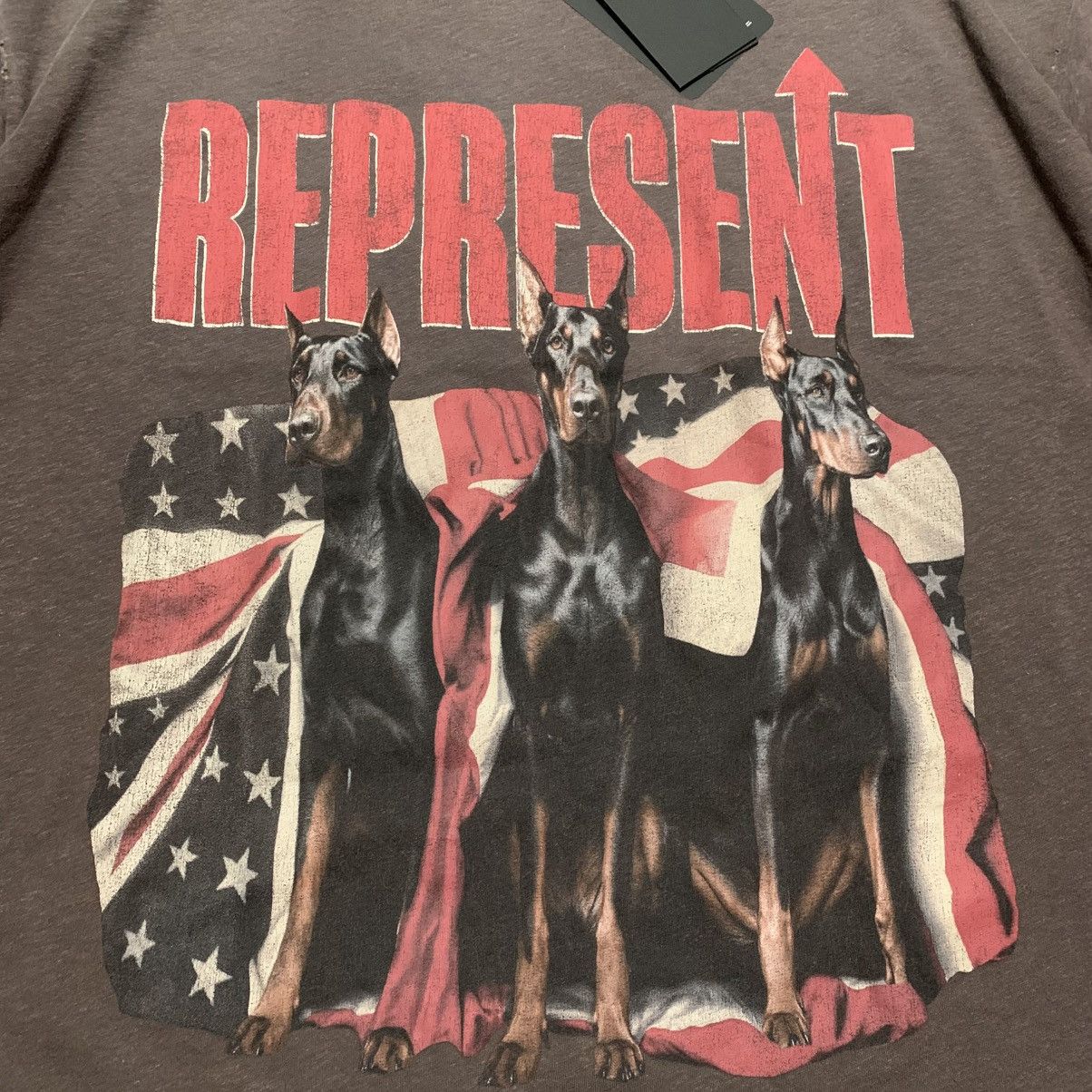 Represent Clo. Represent Small Dream On Tour Nero Brown Tee Size US S / EU 44-46 / 1 - 3 Thumbnail