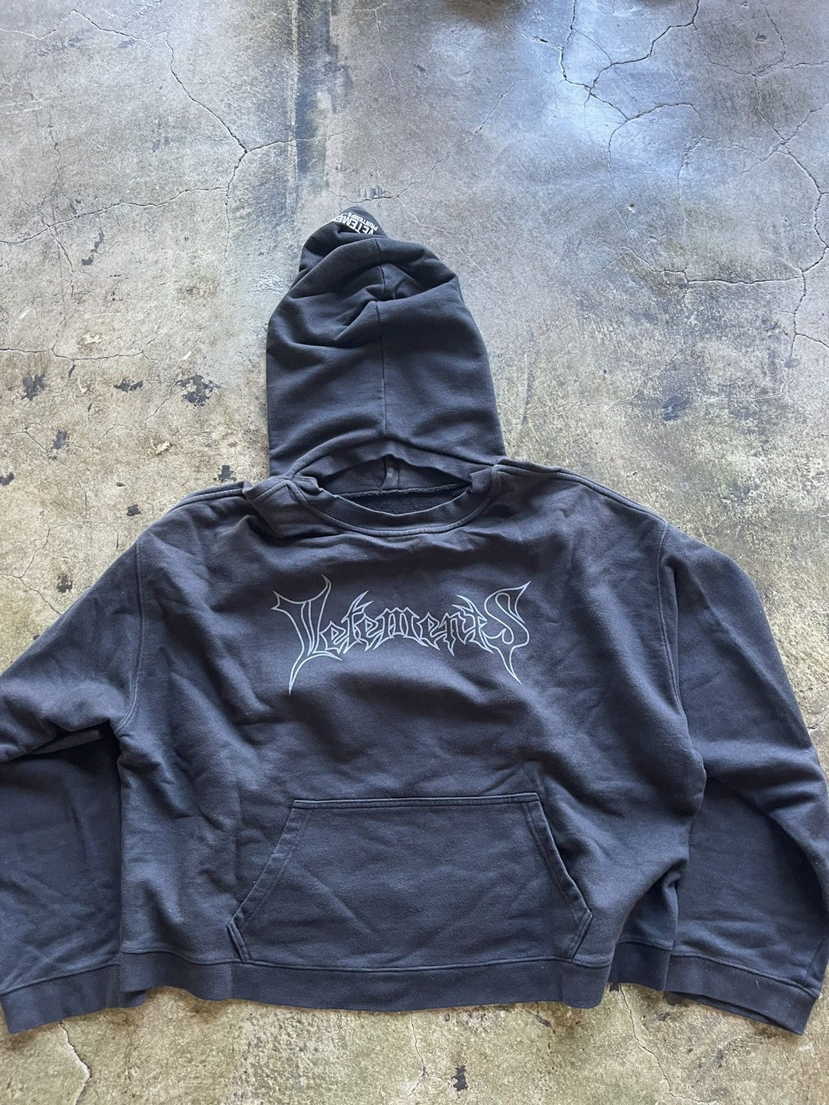Vetements Vetements x Champion Reversible Hoodie/Crew sweater Size US L / EU 52-54 / 3 - 9 Thumbnail