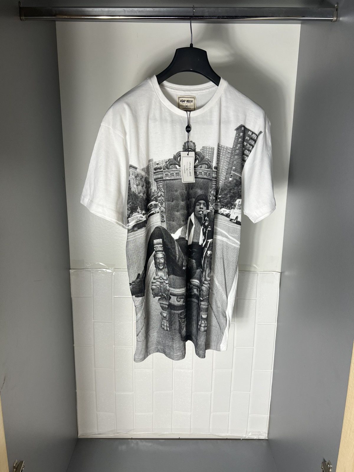 A$AP Rocky × Vintage VERY RARE ASAP ROCKY ELEVENPARIS BIG LOGO T-SHIRT DESIGNER Size US L / EU 52-54 / 3 - 3 Thumbnail