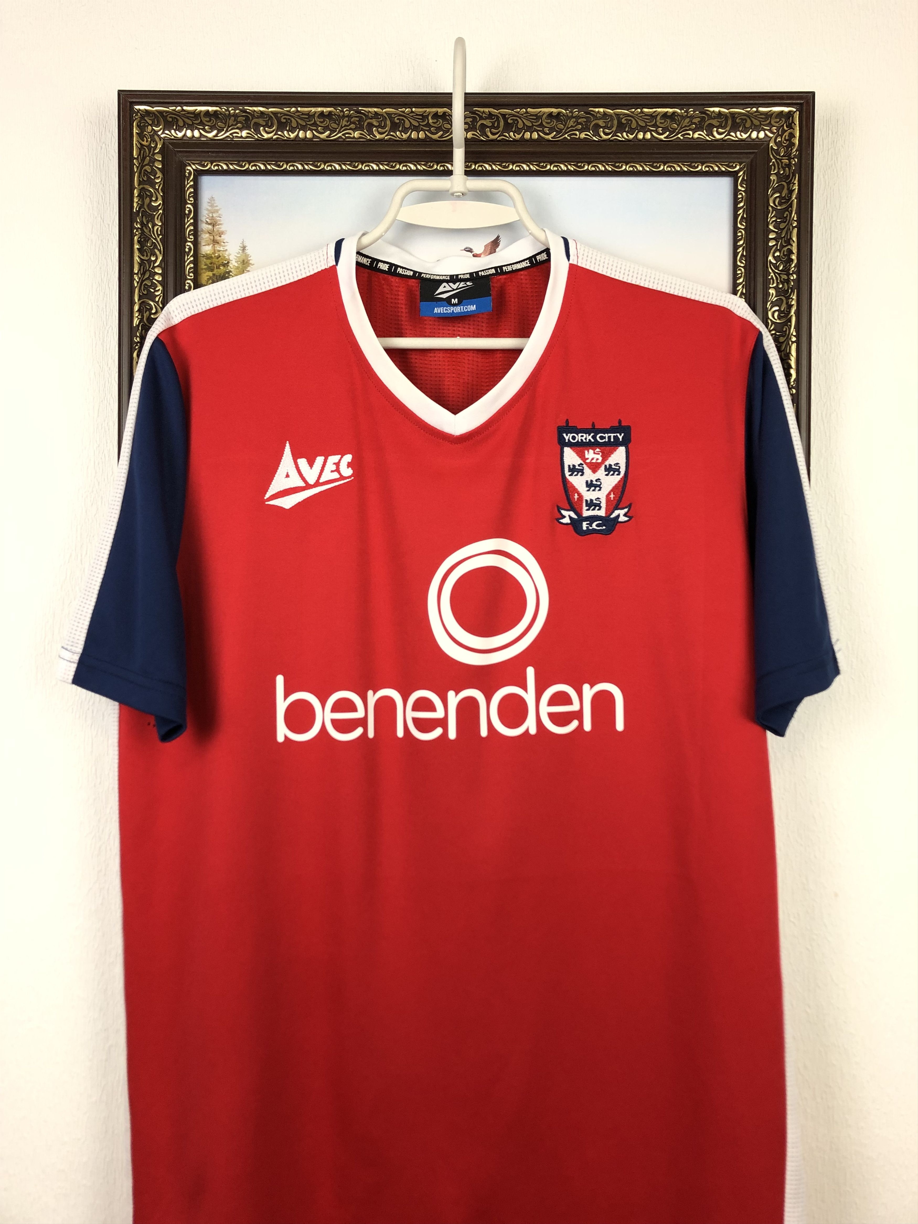 Other York City Home football shirt 2017 Soccer Red Jersey Trikot Size US M / EU 48-50 / 2 - 2 Thumbnail