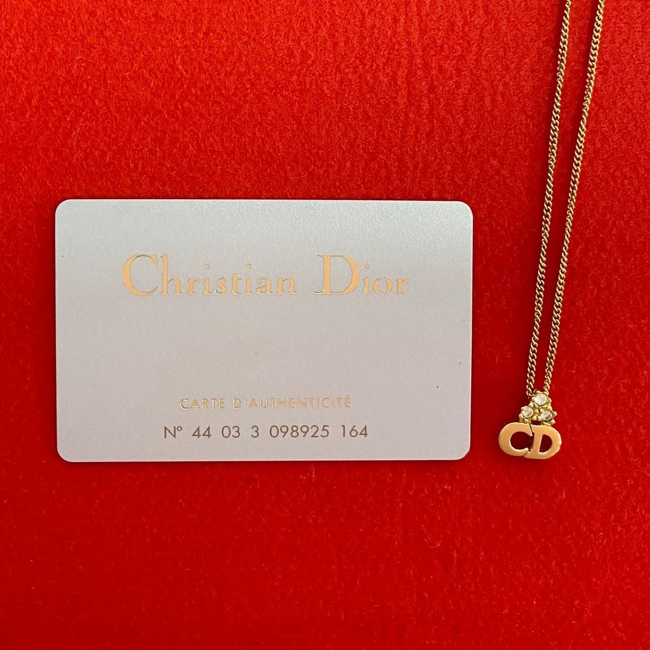 Dior Dior Necklace Gold GP Size ONE SIZE - 1 Thumbnail