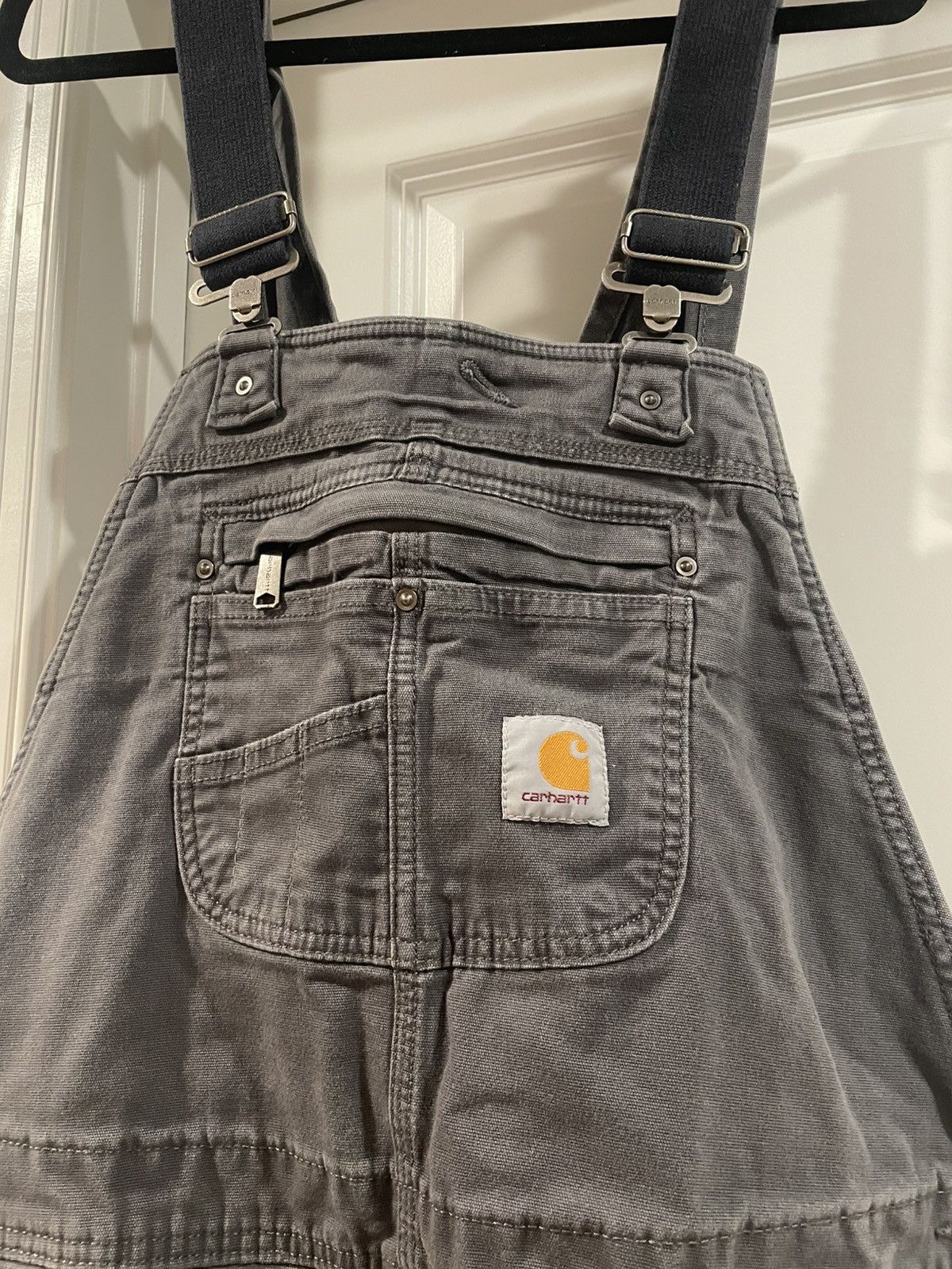 Carhartt CARHARTT RUGGED FLEX CANVAS BIB OVERALLS (OR2987-M) Size US 42 / EU 58 - 3 Thumbnail