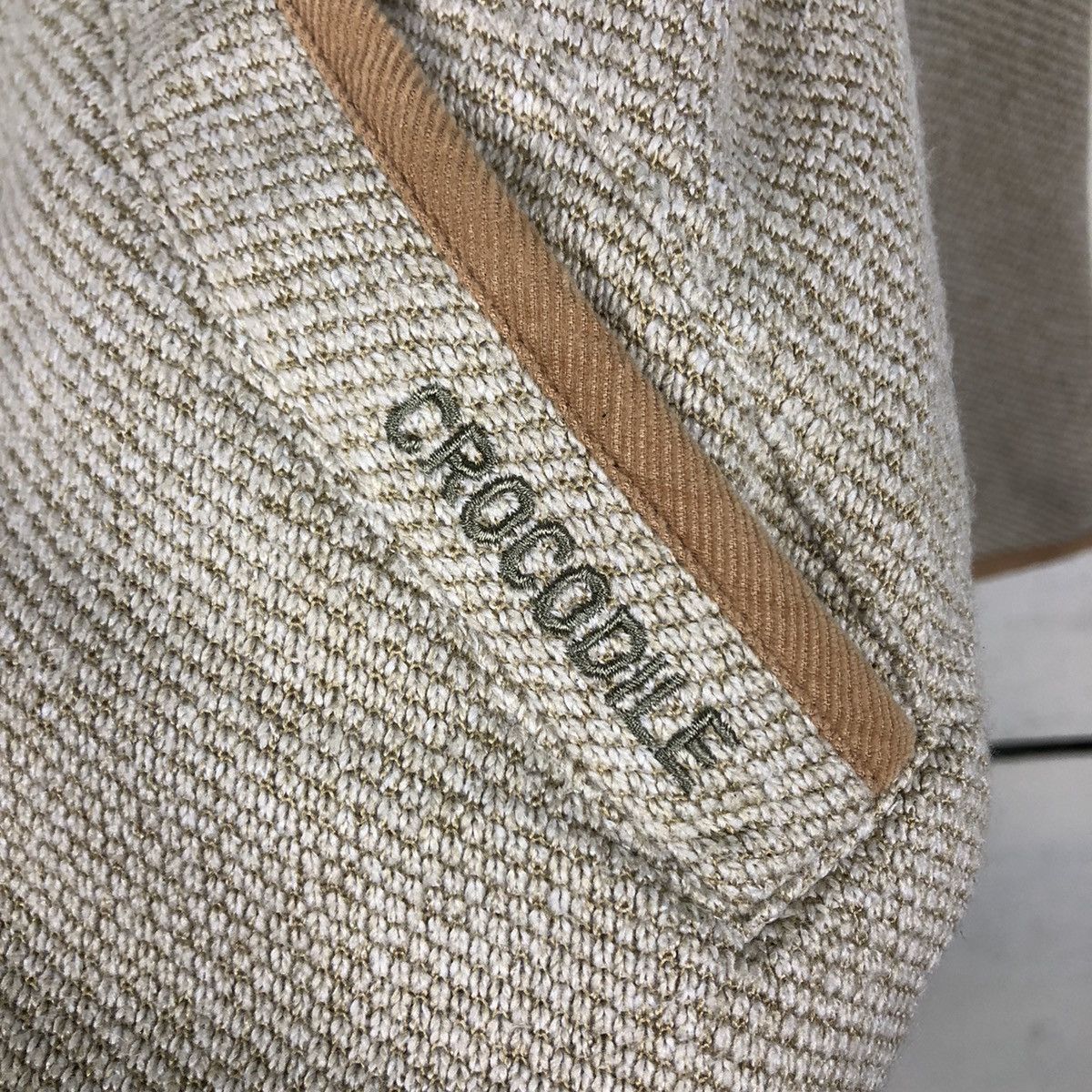Japanese Brand 📌Vintage Wool Chore Jacket Button Crocodile Size US L / EU 52-54 / 3 - 18 Thumbnail