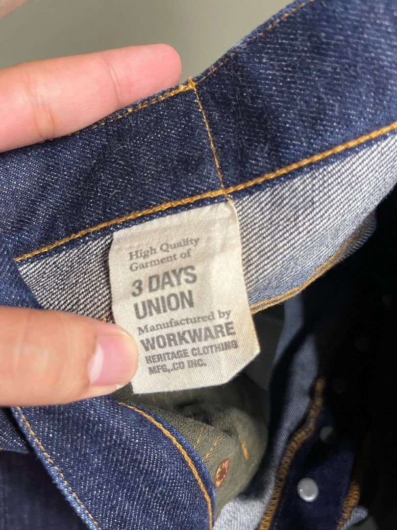 Other Workware 4400XX Raw Selvedge Jeans Size US 31 - 8 Thumbnail