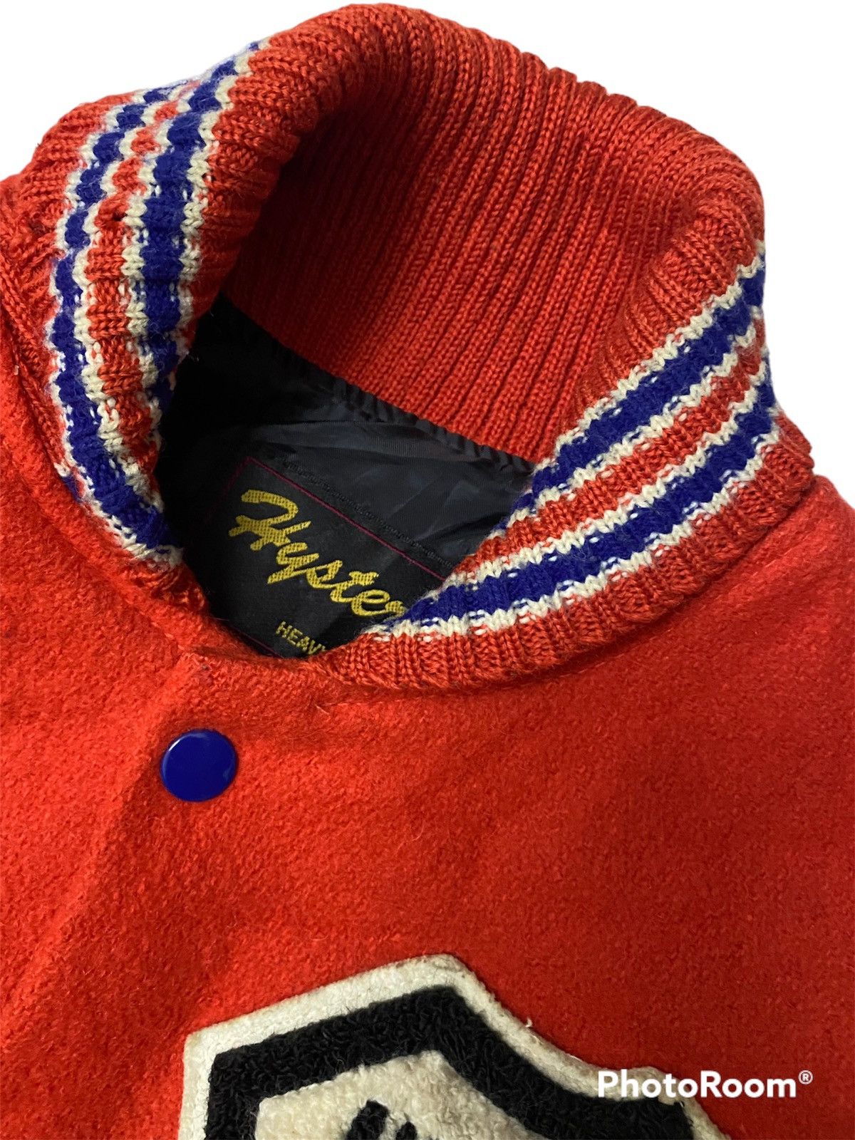Vtg 90s Hysteric Glamour 666 Jacket Varsity Red Colour