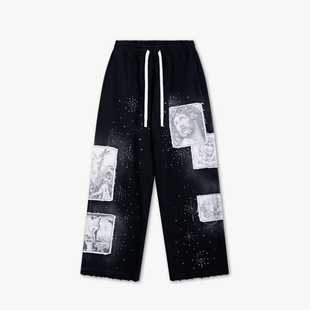Other We Are Righteous 'Divine Canvas' Black Sweats Size US 36 / EU 52 - 1 Preview