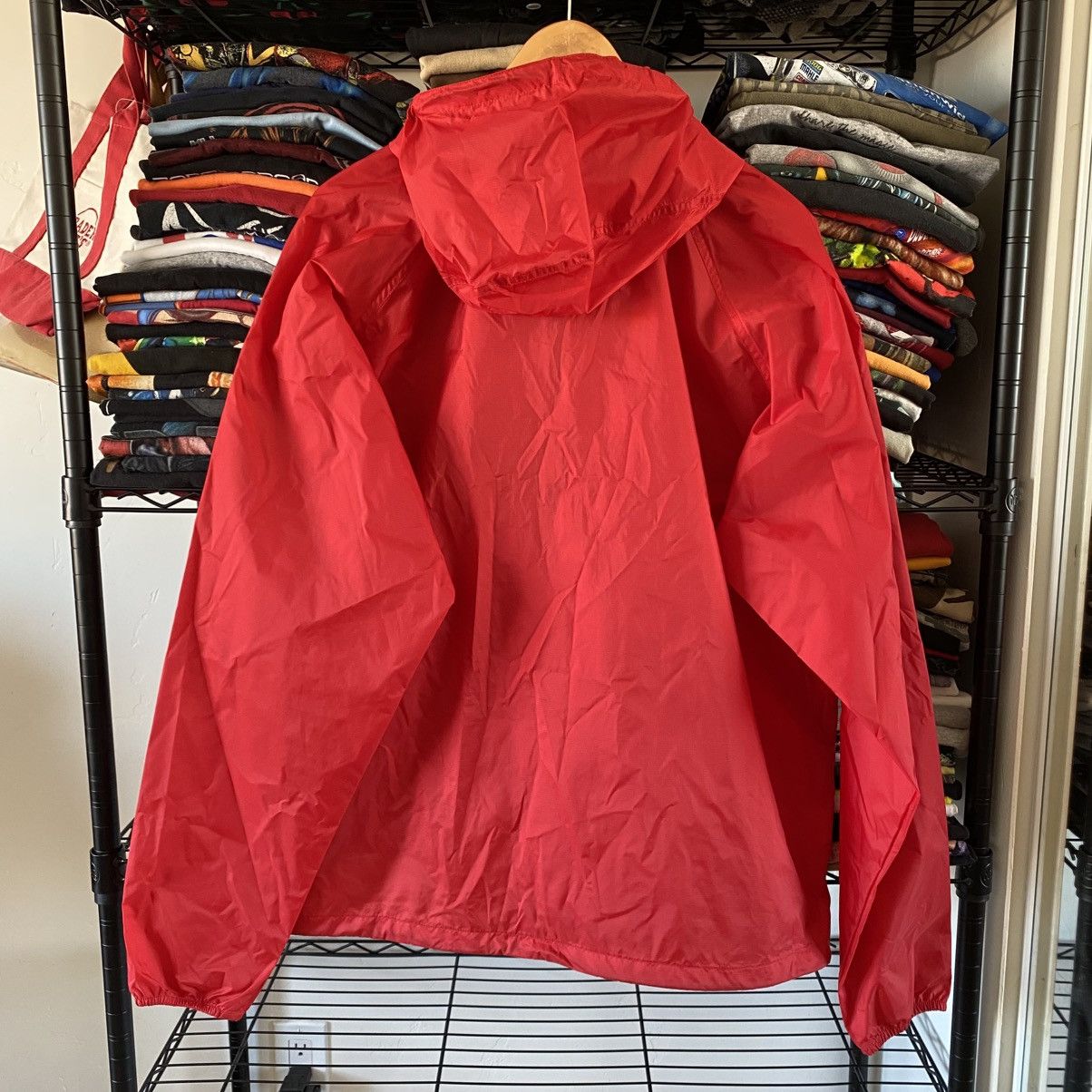 The North Face Vintage The North Face Nylon Jacket Half Zip Red 