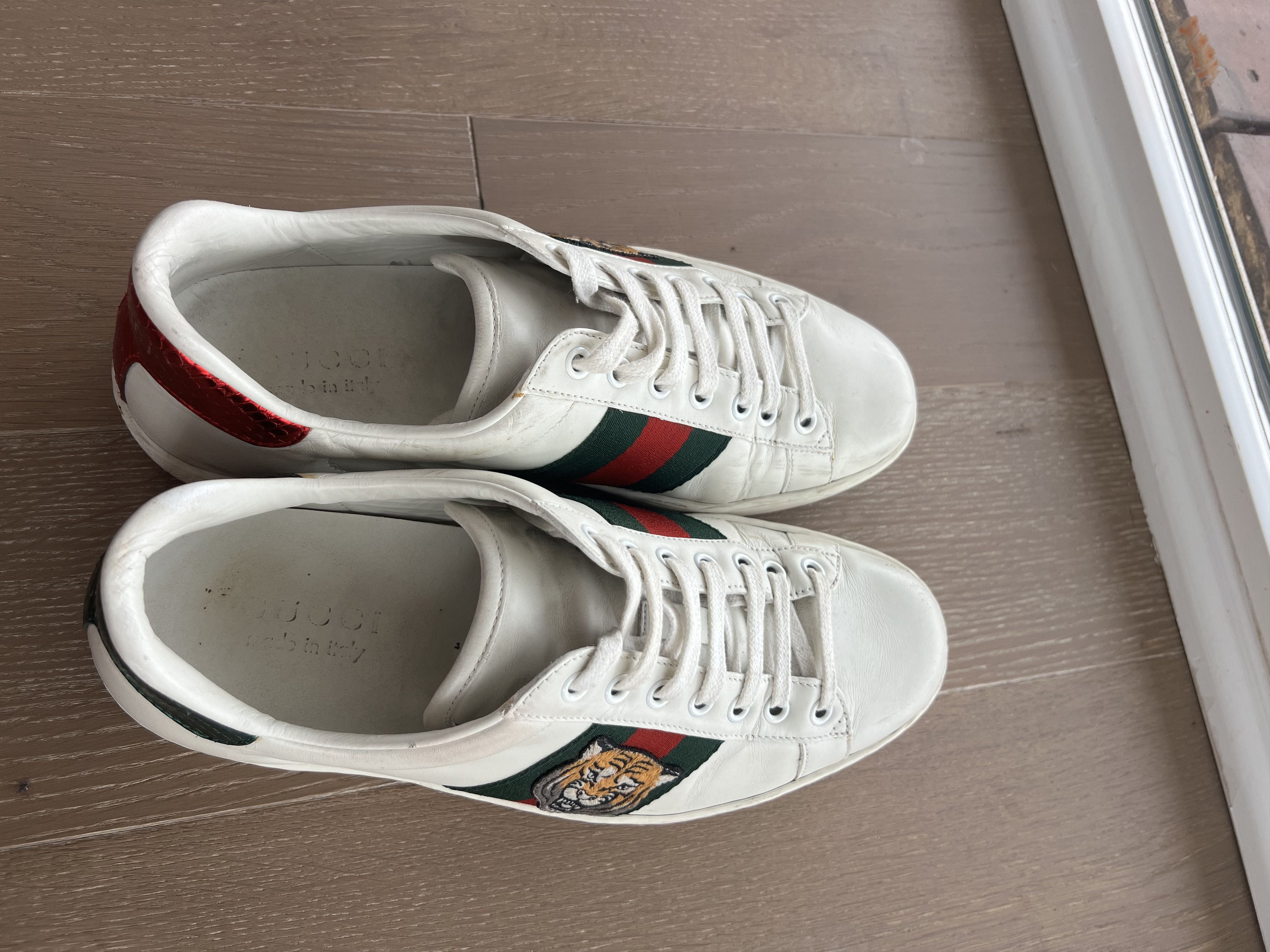 Gucci Gucci Ace Embroidered 'Tiger' Size US 8.5 / EU 41-42 - 6 Thumbnail