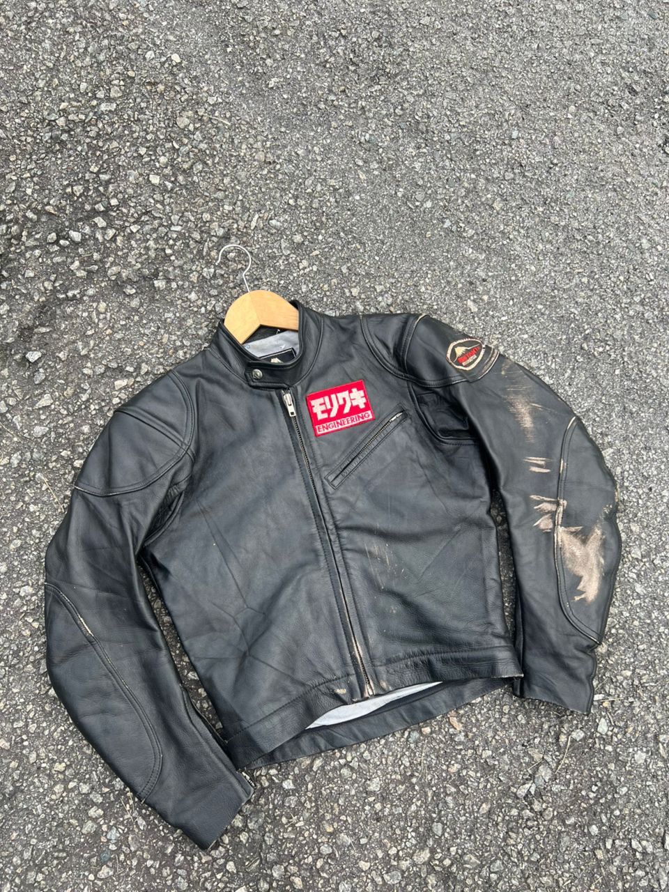 Indian Motorcycle Vintage Kushitani Hamamatsu Motorcycle Leather Jacket Size L / US 10 / IT 46 - 2 Thumbnail