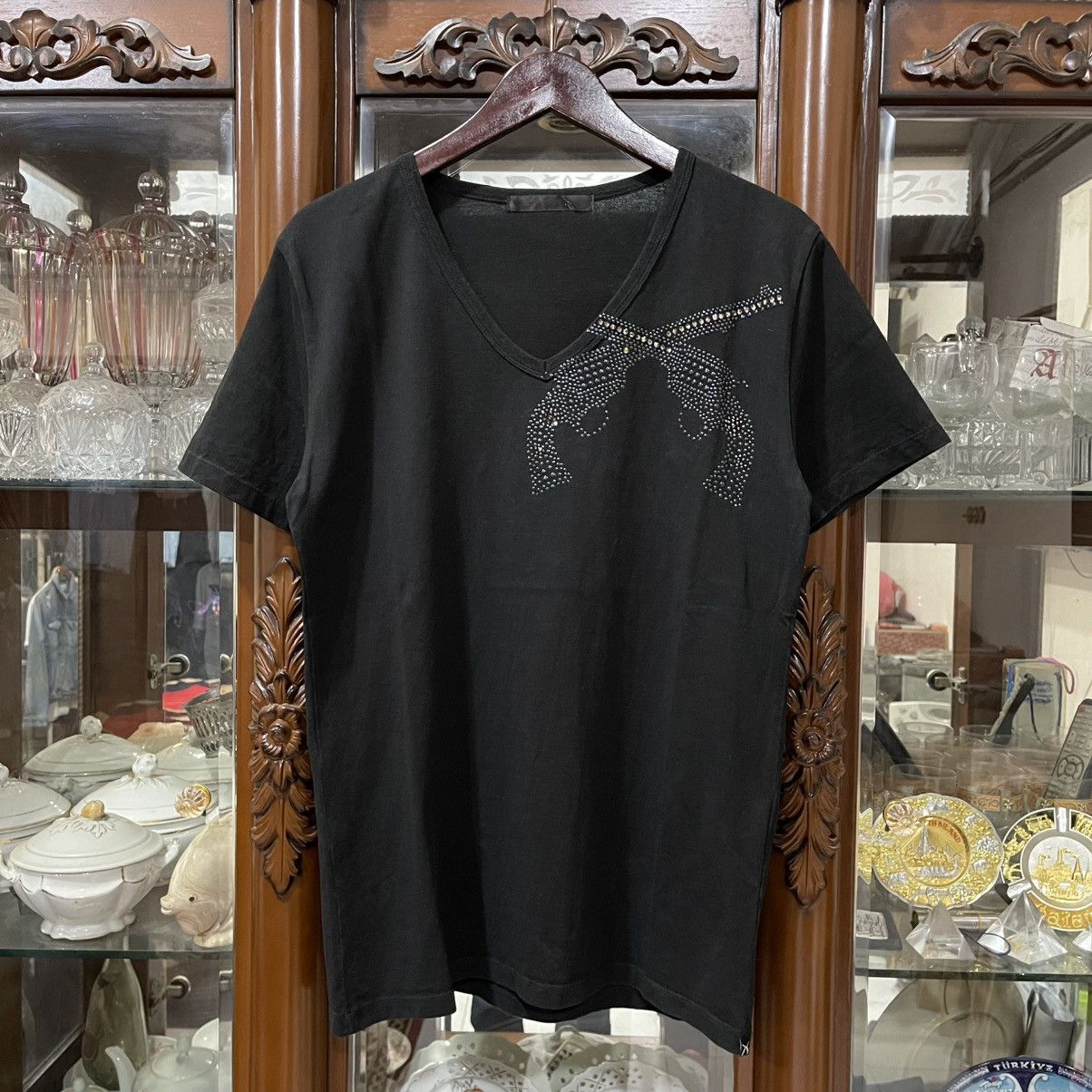 ☆roarguns PISTOL\" SWAROVSKI CRYSTAL Tee Roar × roarguns 🔥ROARGUNS🇯🇵Pistol Swarovski Crystal Logo