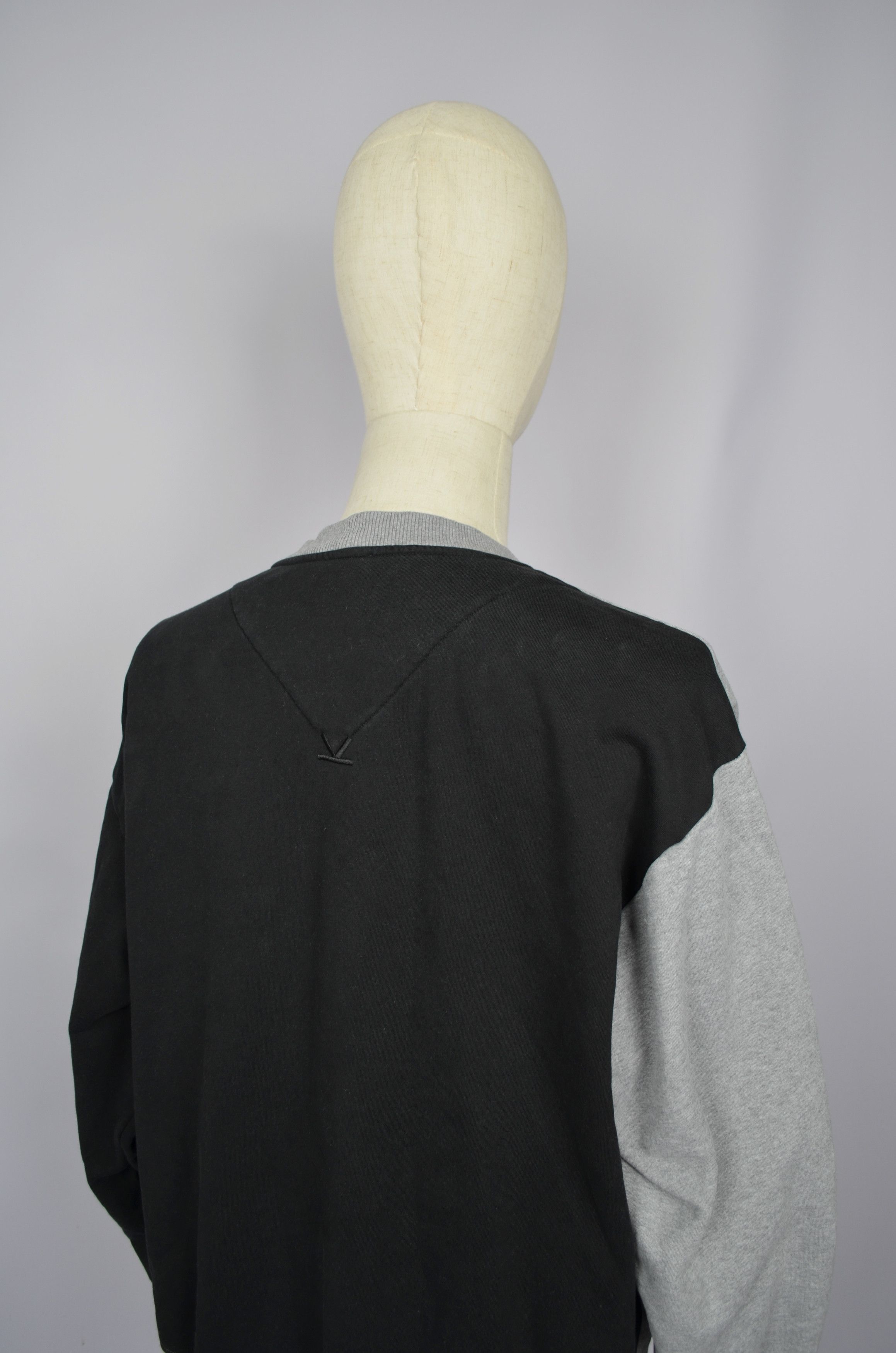 Designer × Kenzo KENZO Color Block Hoodie Dove Grey Logo Sweatshirt Designer Size US L / EU 52-54 / 3 - 10 Thumbnail