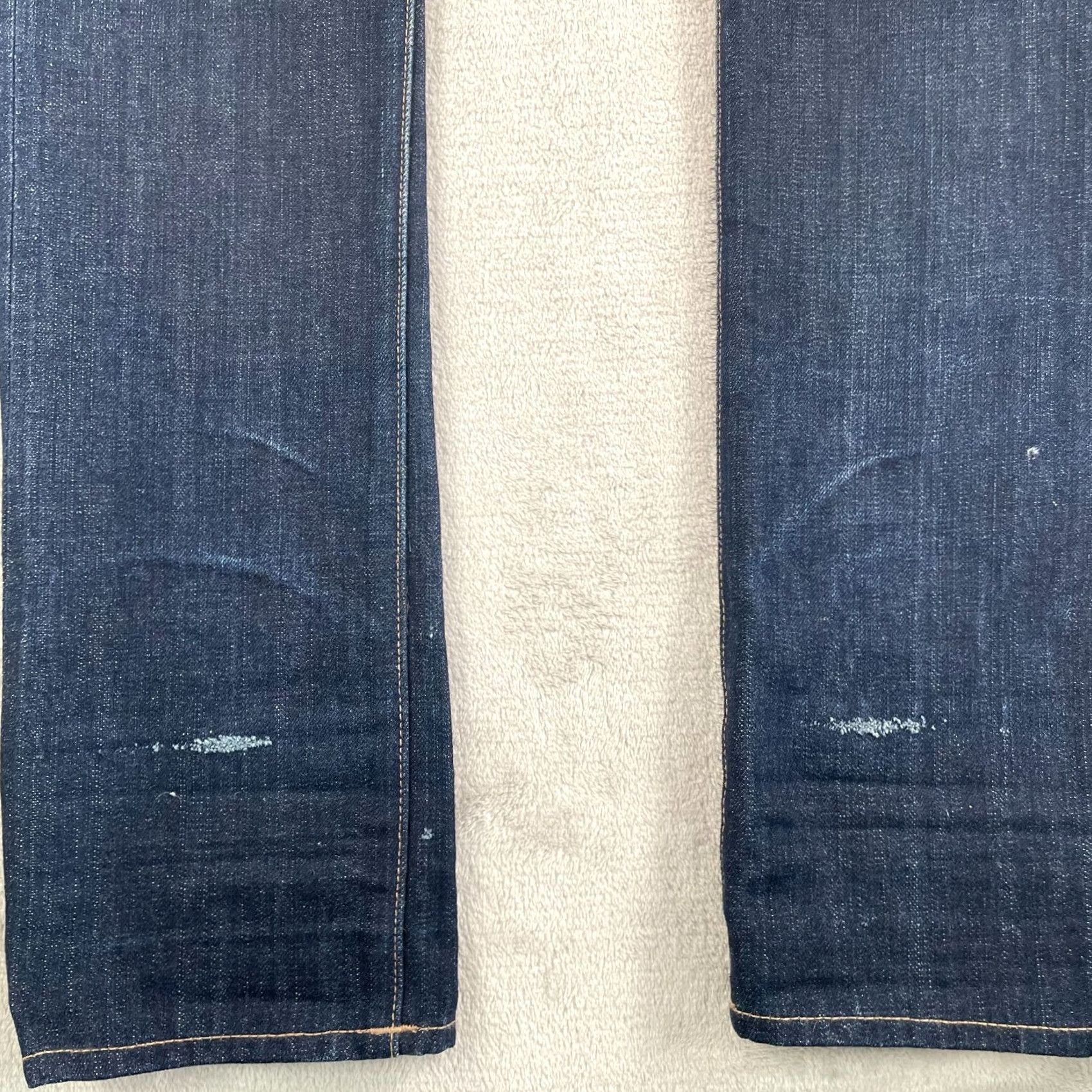 Rogue Territory Rogue Territory Jeans SK Men 32x36 15.25oz Selvedge Japanese Denim 6 Pocket Slim Straight Blue repeated? Size US 32 / EU 48 - 5 Thumbnail