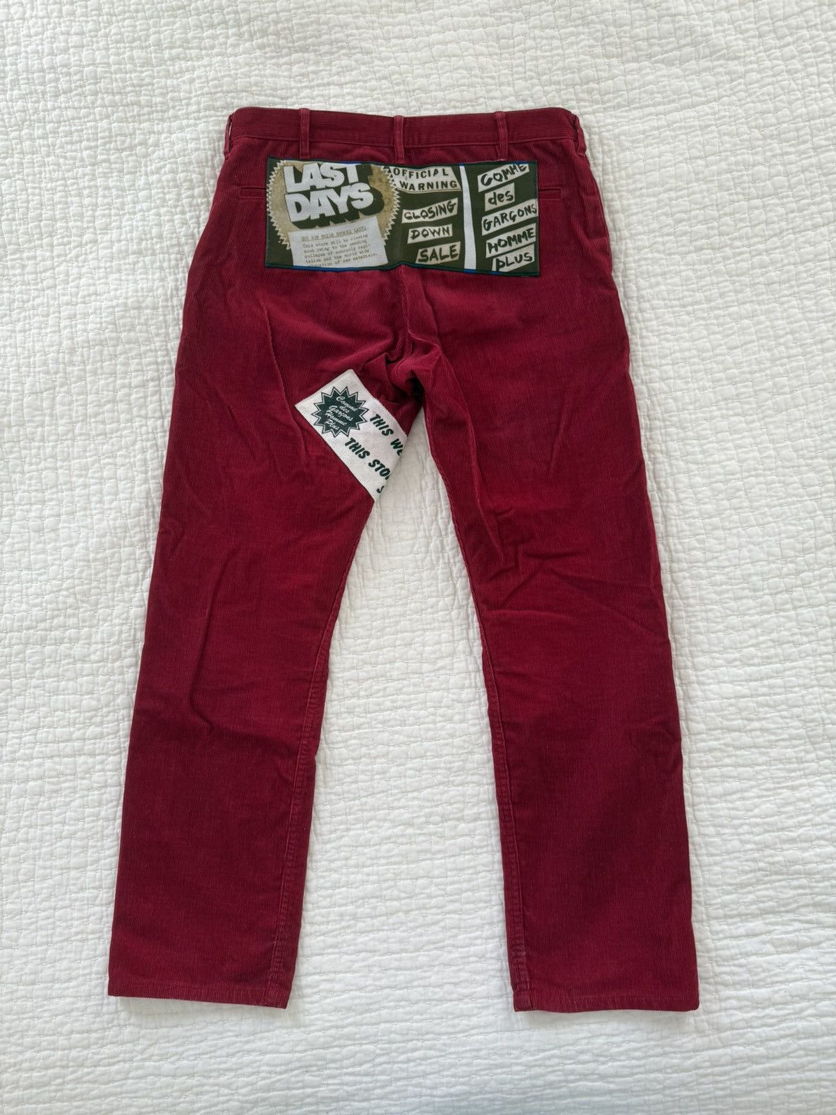 Comme des Garcons Homme Plus AW08 “Time for Magic” Cordoroys Size US 30 / EU 46 - 2 Thumbnail