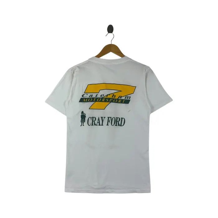 Vintage Vintage 1996 CATERHAM MOTORSPORT Cray Ford Tee Shirt Size US M / EU 48-50 / 2 - 1 Thumbnail