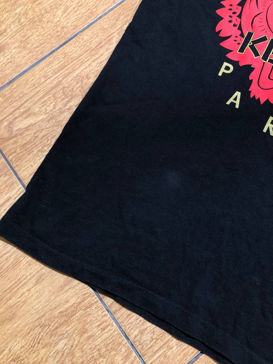 Kenzo Kenzo Tiger T-Shirt Top Black Tee Short Sleeve Mens Size L Size US L / EU 52-54 / 3 - 10 Thumbnail