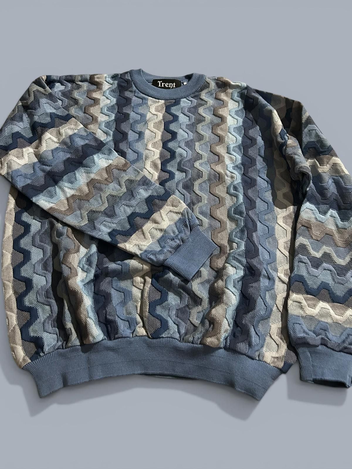 Tundra 2X Vintage Nineties 3D Coogi Tundra Knit Sweaters SMALL NWT Size US S / EU 44-46 / 1 - 5 Thumbnail