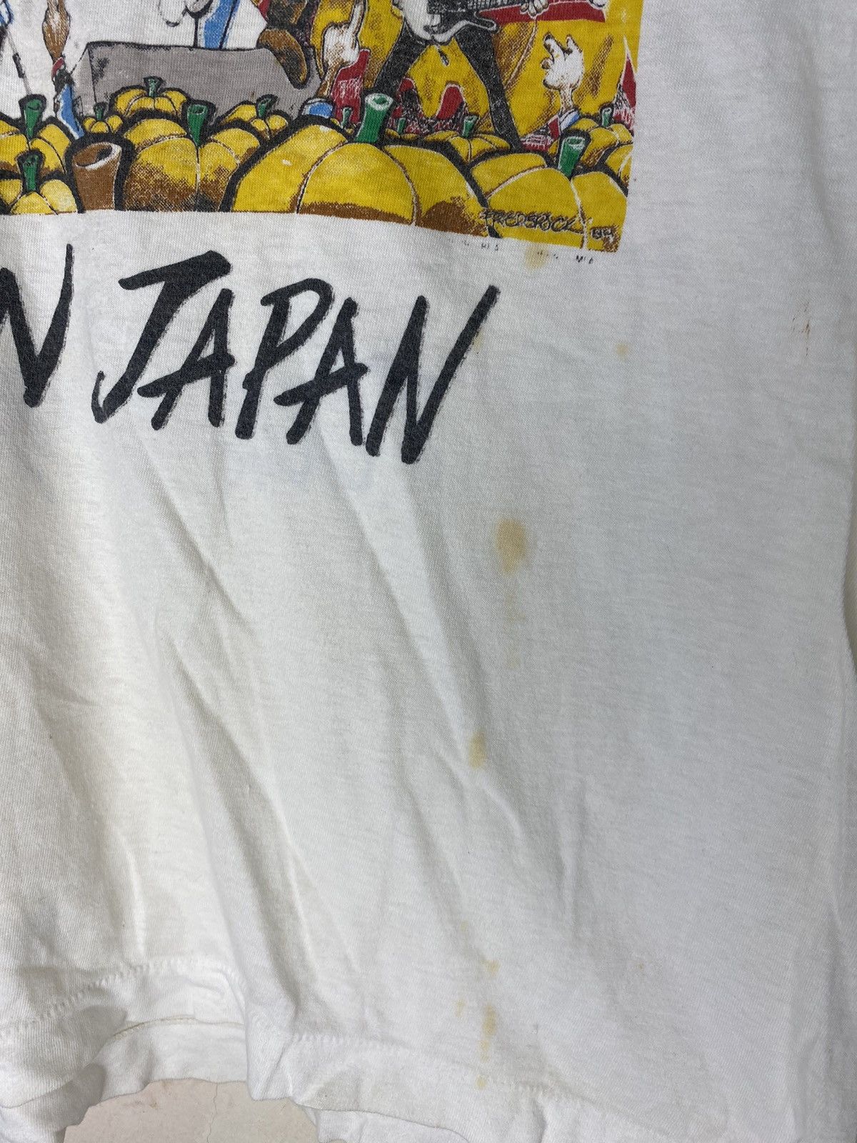 Band Tees × Vintage VINTAGE HELLOWEEN BAND LIVE IN JAPAN TOUR 89/90 TSHIRT Size US S / EU 44-46 / 1 - 8 Thumbnail