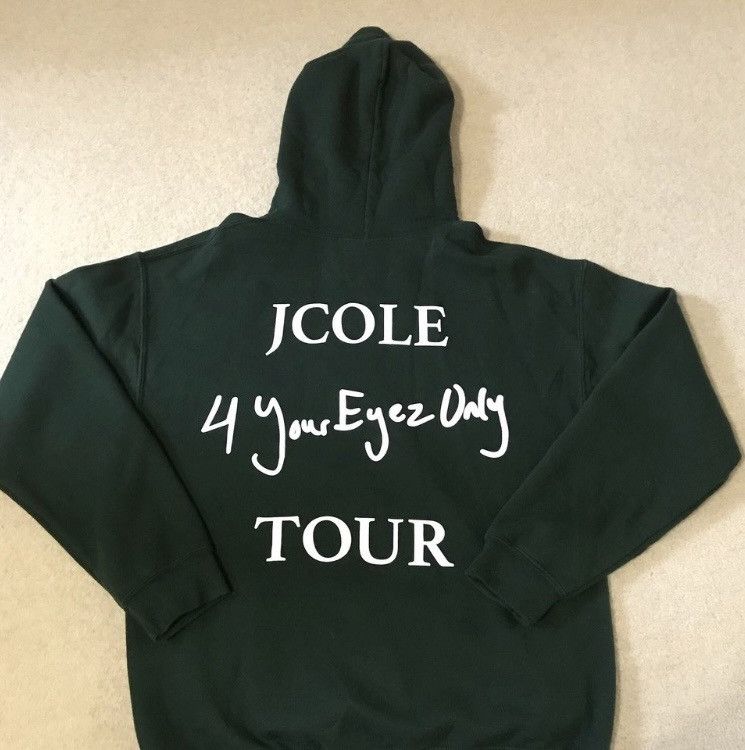 Dreamville Rap Tees Urban Outfitters J Cole hoodie 4 Your Eyes Only Tour merch for dreamville new Grailed