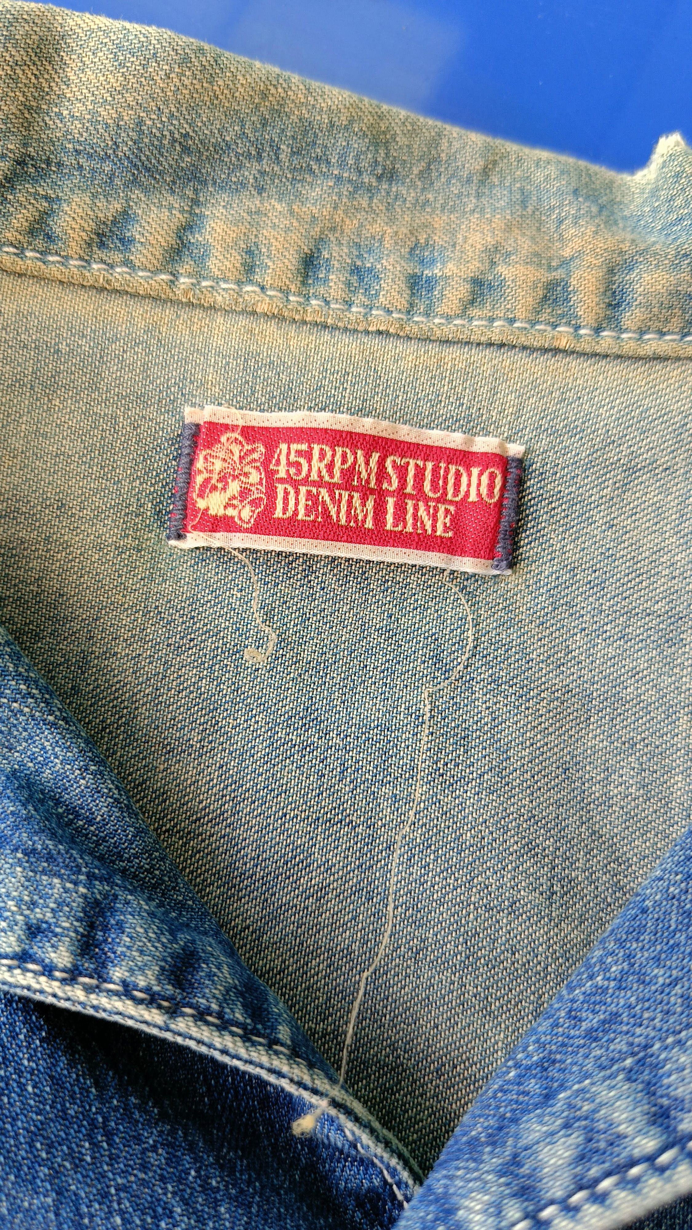45rpm 45RPM by R Japan 90s denim line indigo slim ladies jacket Size S / US 4 / IT 40 - 2 Thumbnail