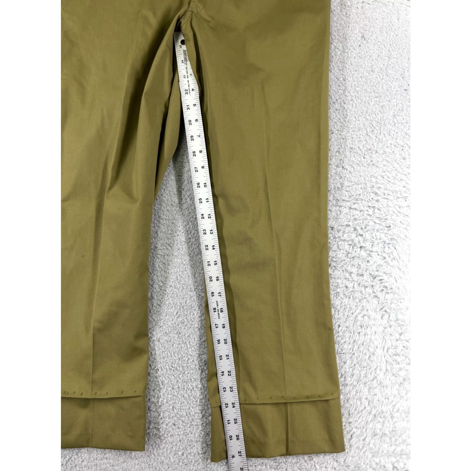 Vintage VINTAGE Boy Scouts of America Pants Men 30 Green Twill Uniform Adjustable 80s Size US 30 / EU 46 - 7 Thumbnail