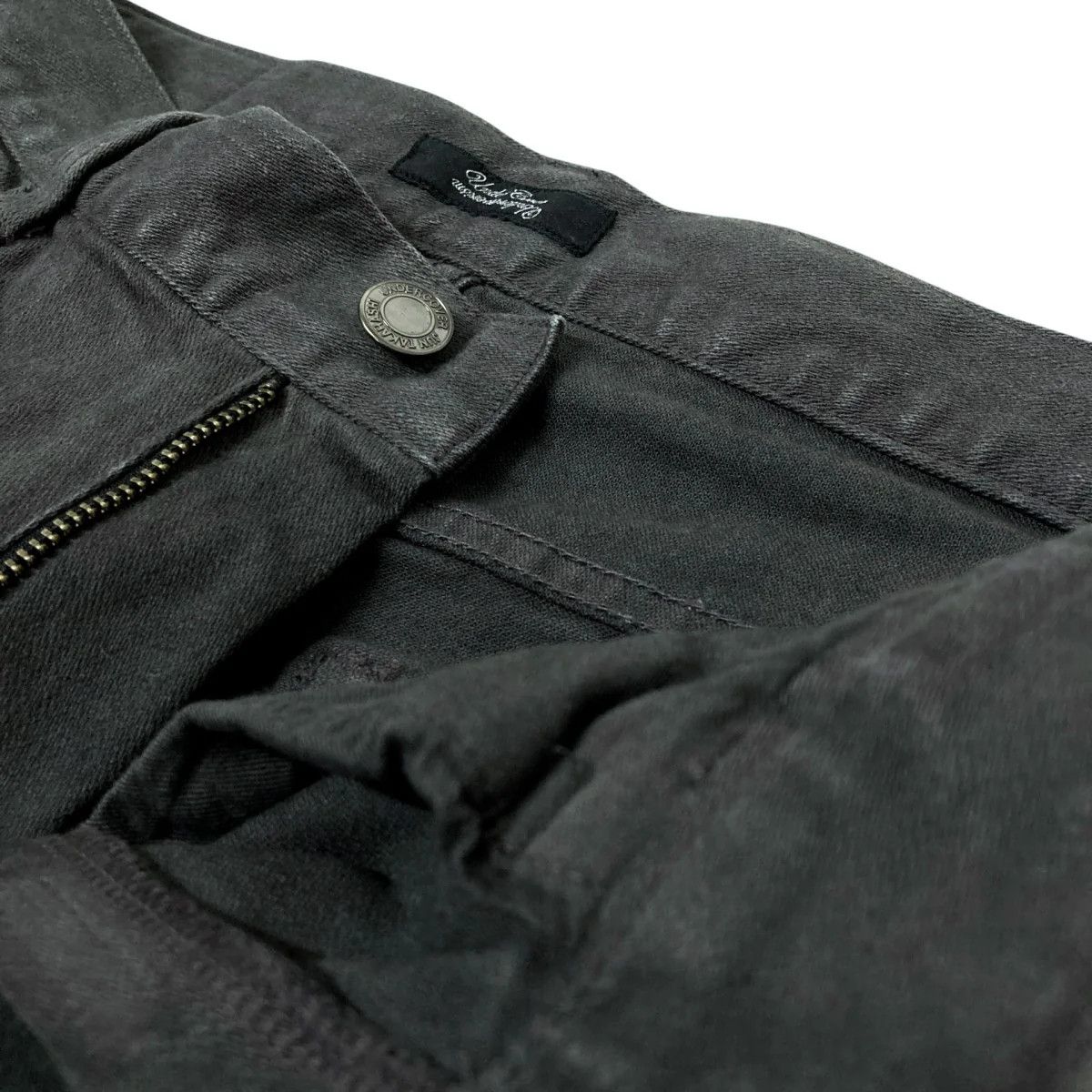 Undercover SS14 "Psychocandy" Distressed Zipper Denim Size US 33 - 4 Thumbnail
