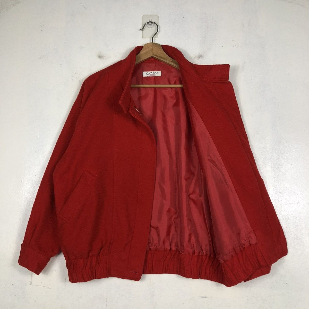 Japanese Brand × Vintage 📌VINTAGE BOMBER JACKET BIKER RENOWN CHARGE ISSEY MIYAKE Size US M / EU 48-50 / 2 - 12 Thumbnail