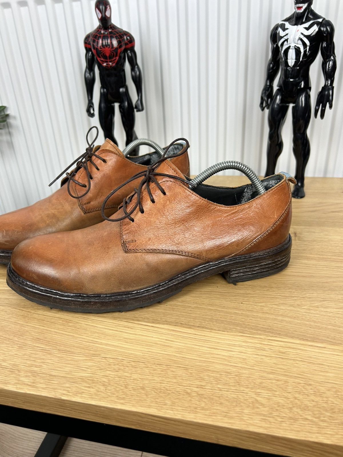 MoMA Moma Brown Derby Shoes Size US 9 / EU 42 - 5 Thumbnail